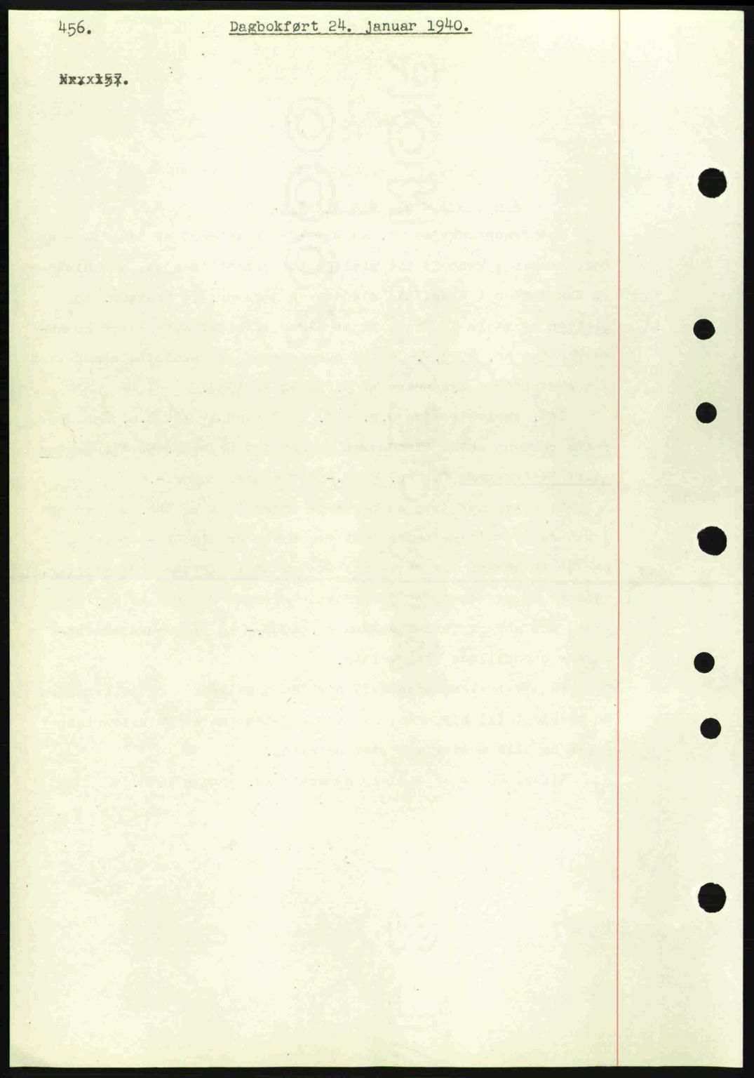 Eiker, Modum og Sigdal sorenskriveri, SAKO/A-123/G/Ga/Gab/L0041: Mortgage book no. A11, 1939-1940, Diary no: : 156/1940