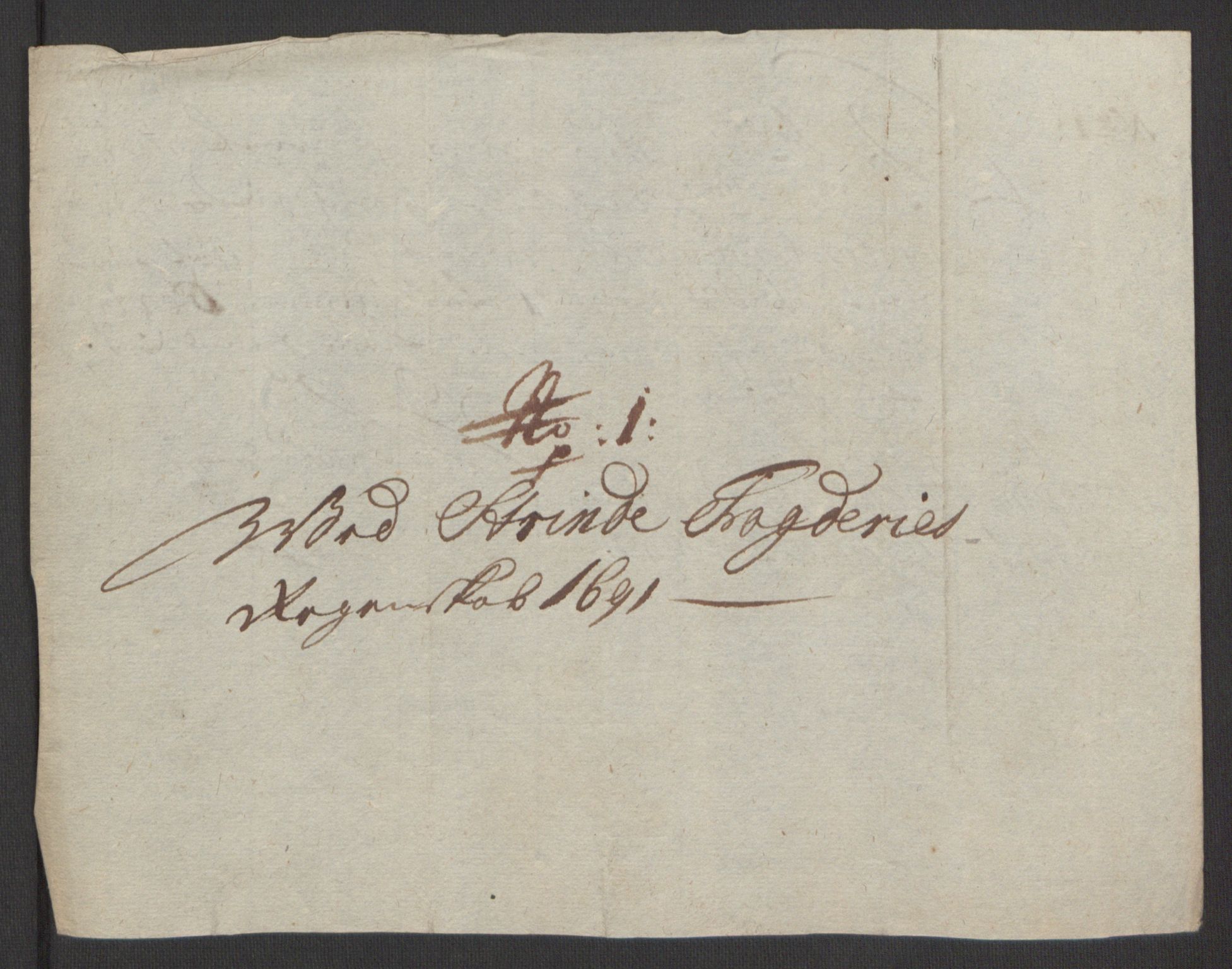 Rentekammeret inntil 1814, Reviderte regnskaper, Fogderegnskap, AV/RA-EA-4092/R61/L4103: Fogderegnskap Strinda og Selbu, 1691-1692, p. 157