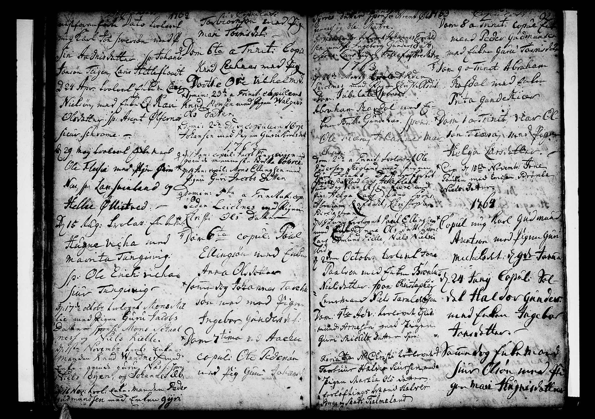 Skånevik sokneprestembete, SAB/A-77801/H/Haa: Parish register (official) no. A 1, 1745-1789, p. 91