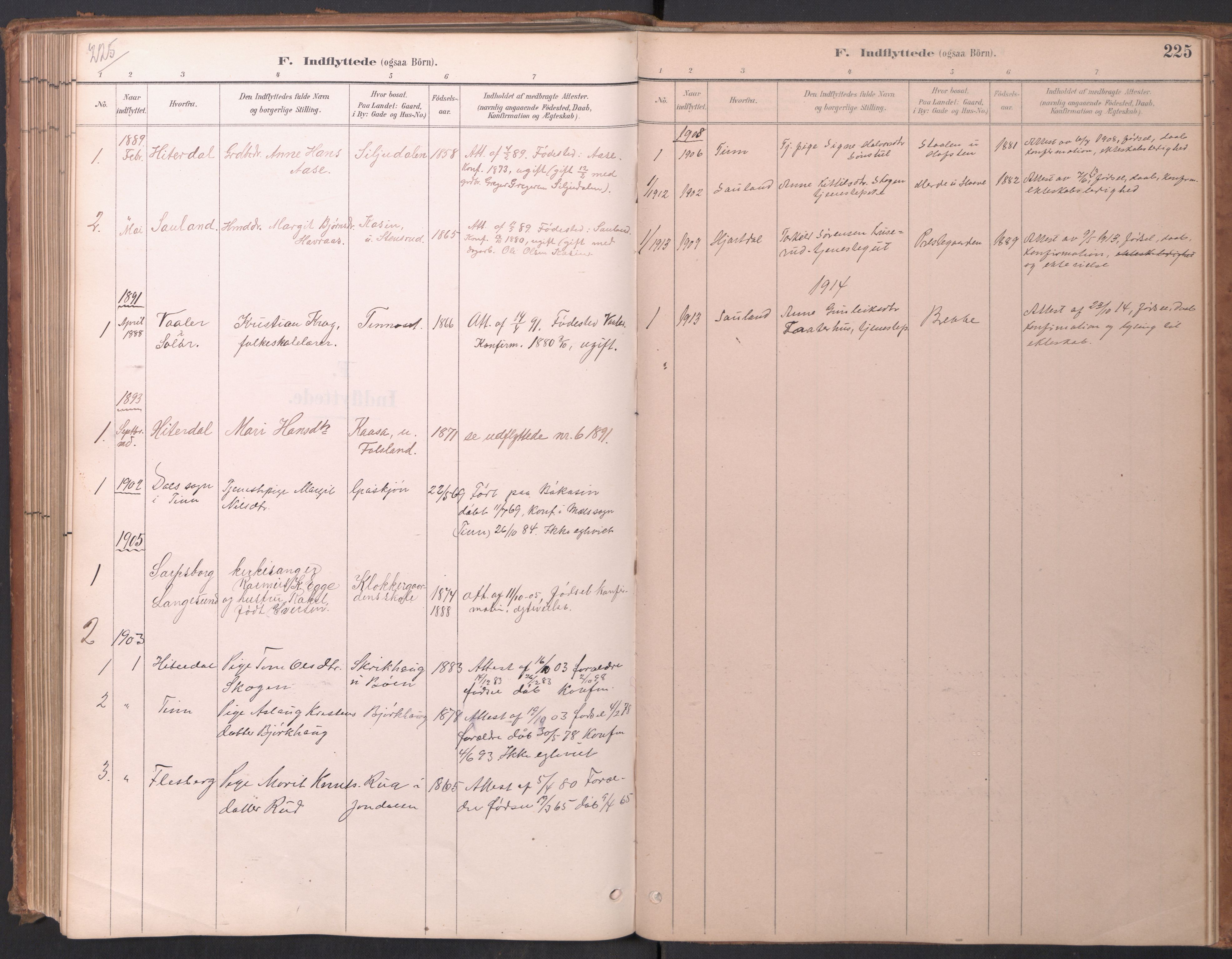 Gransherad kirkebøker, SAKO/A-267/G/Ga/L0003: Parish register (copy) no. I 3, 1887-1915