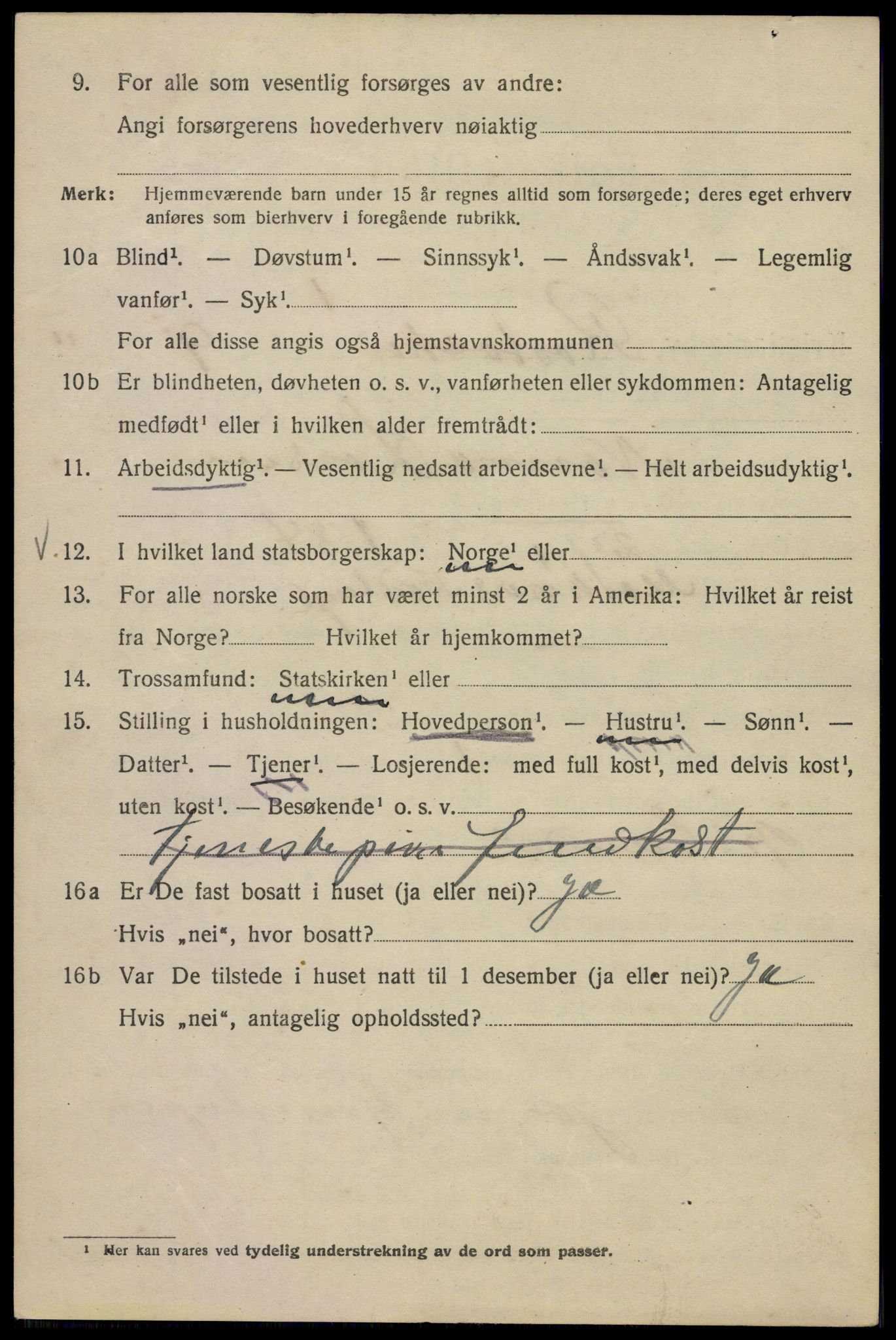 SAO, 1920 census for Kristiania, 1920, p. 469366