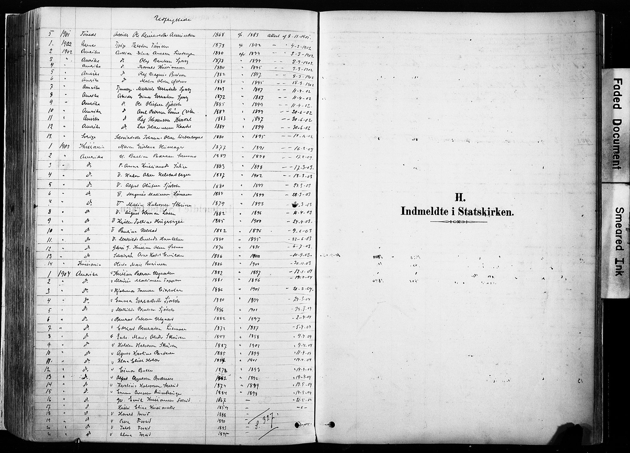 Hof prestekontor, SAH/PREST-038/H/Ha/Haa/L0010: Parish register (official) no. 10, 1878-1909