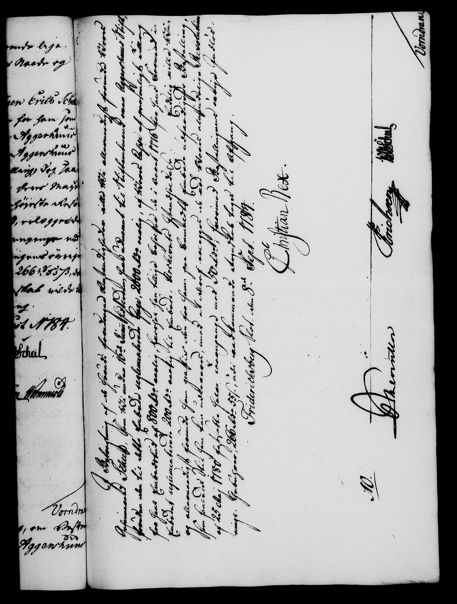 Rentekammeret, Kammerkanselliet, RA/EA-3111/G/Gf/Gfa/L0066: Norsk relasjons- og resolusjonsprotokoll (merket RK 52.66), 1784, p. 563