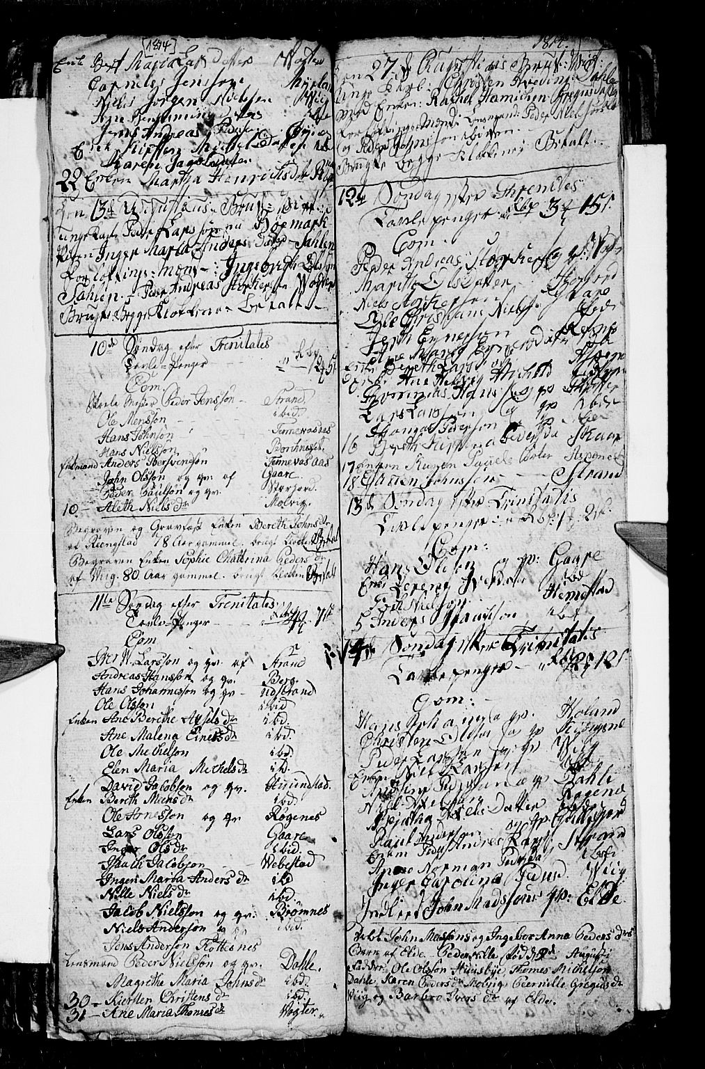 Kvæfjord sokneprestkontor, AV/SATØ-S-1323/G/Ga/Gab/L0001klokker: Parish register (copy) no. 1, 1806-1824