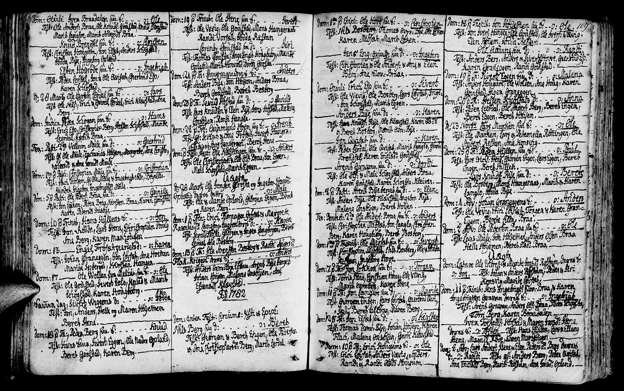 Ministerialprotokoller, klokkerbøker og fødselsregistre - Sør-Trøndelag, SAT/A-1456/612/L0370: Parish register (official) no. 612A04, 1754-1802, p. 109