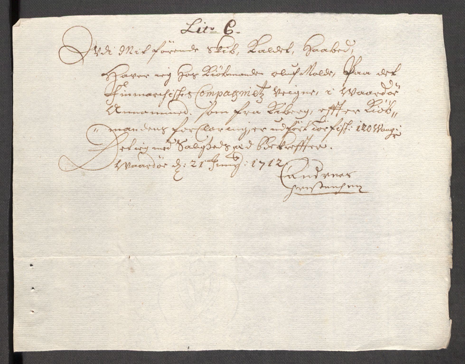 Rentekammeret inntil 1814, Reviderte regnskaper, Fogderegnskap, AV/RA-EA-4092/R69/L4855: Fogderegnskap Finnmark/Vardøhus, 1709-1712, p. 590