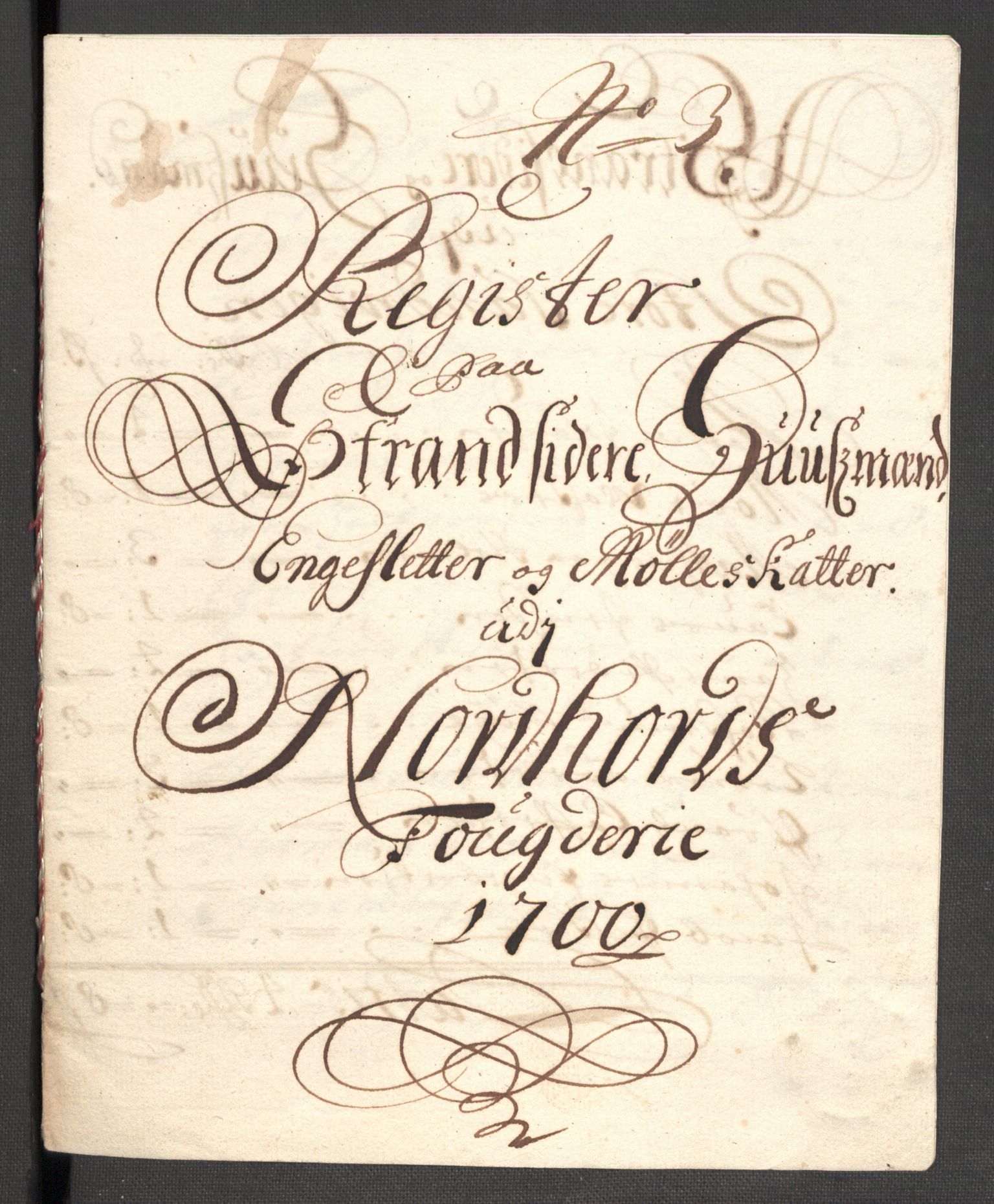 Rentekammeret inntil 1814, Reviderte regnskaper, Fogderegnskap, RA/EA-4092/R51/L3185: Fogderegnskap Nordhordland og Voss, 1700-1701, p. 135