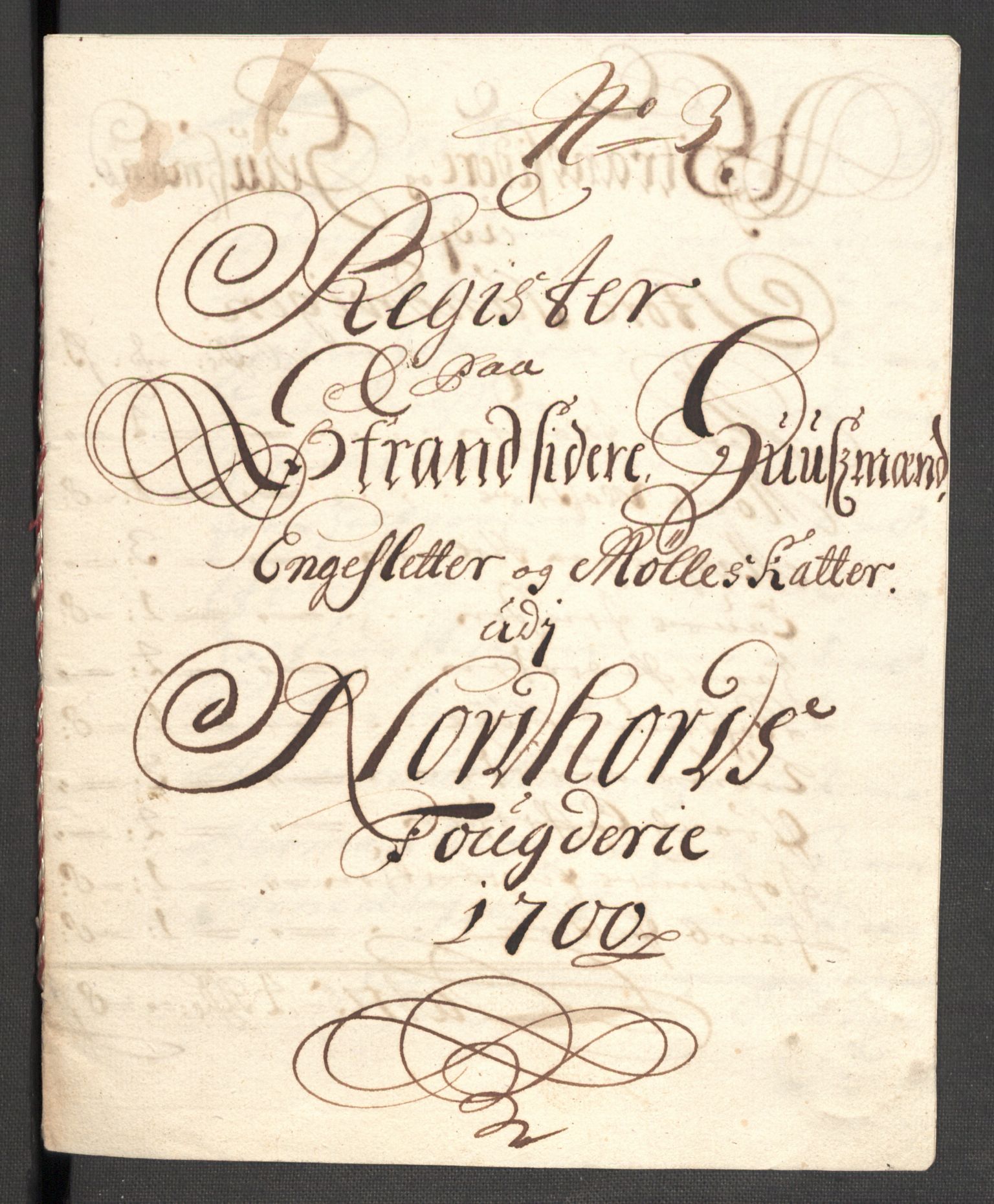 Rentekammeret inntil 1814, Reviderte regnskaper, Fogderegnskap, AV/RA-EA-4092/R51/L3185: Fogderegnskap Nordhordland og Voss, 1700-1701, p. 135