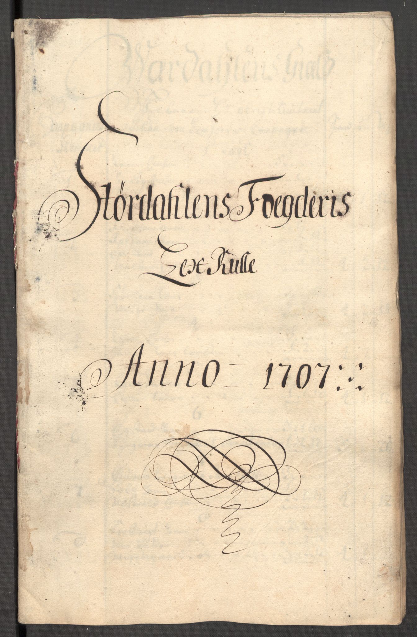 Rentekammeret inntil 1814, Reviderte regnskaper, Fogderegnskap, AV/RA-EA-4092/R62/L4197: Fogderegnskap Stjørdal og Verdal, 1707, p. 87