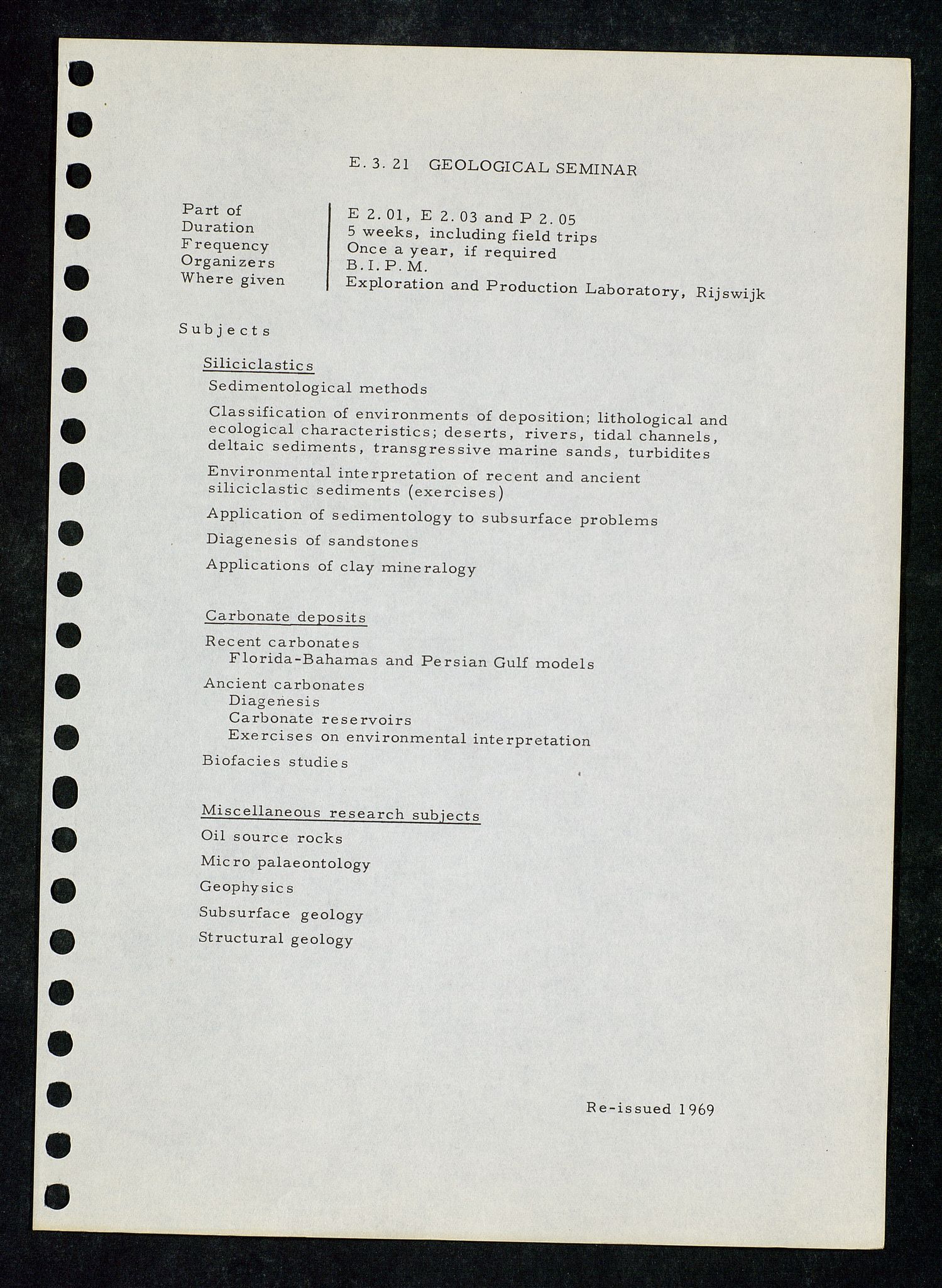 Industridepartementet, Oljekontoret, SAST/A-101348/Da/L0009:  Arkivnøkkel 722 - 725 Geofysikk, geologi, 1969-1972, p. 437