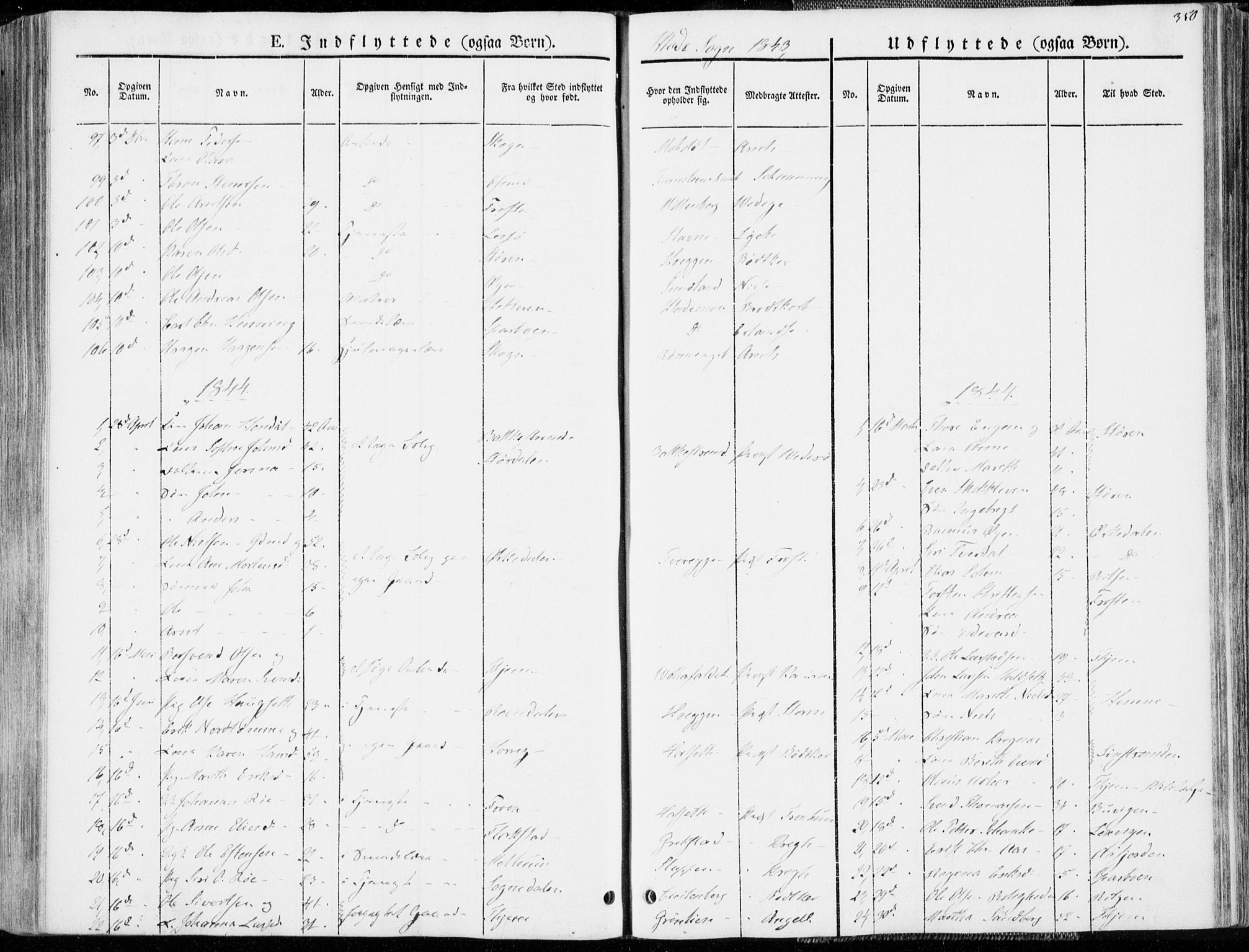Ministerialprotokoller, klokkerbøker og fødselsregistre - Sør-Trøndelag, SAT/A-1456/606/L0290: Parish register (official) no. 606A05, 1841-1847, p. 350