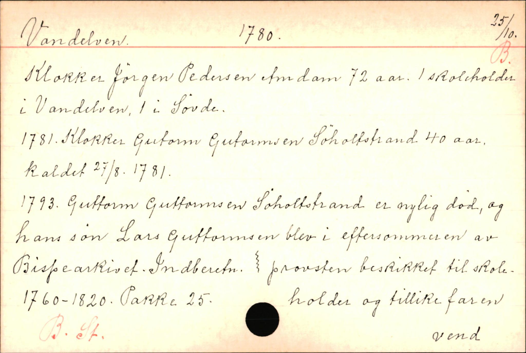 Haugen, Johannes - lærer, AV/SAB-SAB/PA-0036/01/L0001: Om klokkere og lærere, 1521-1904, p. 10380