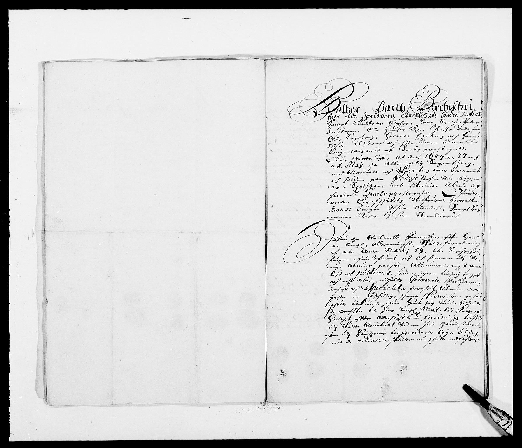 Rentekammeret inntil 1814, Reviderte regnskaper, Fogderegnskap, AV/RA-EA-4092/R32/L1860: Fogderegnskap Jarlsberg grevskap, 1686-1690, p. 473