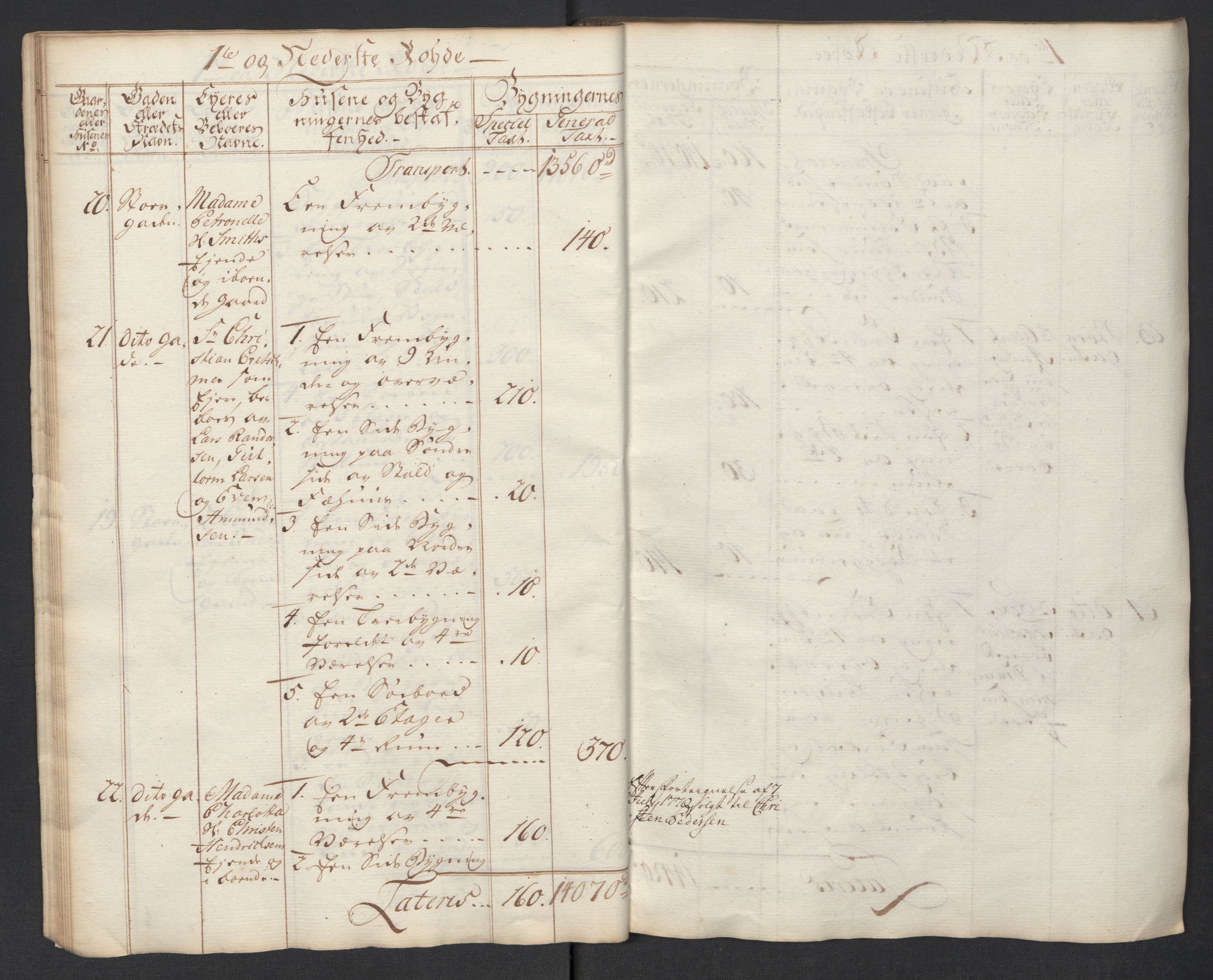 Kommersekollegiet, Brannforsikringskontoret 1767-1814, AV/RA-EA-5458/F/Fa/L0040/0002: Moss / Branntakstprotokoll, 1767, p. 16