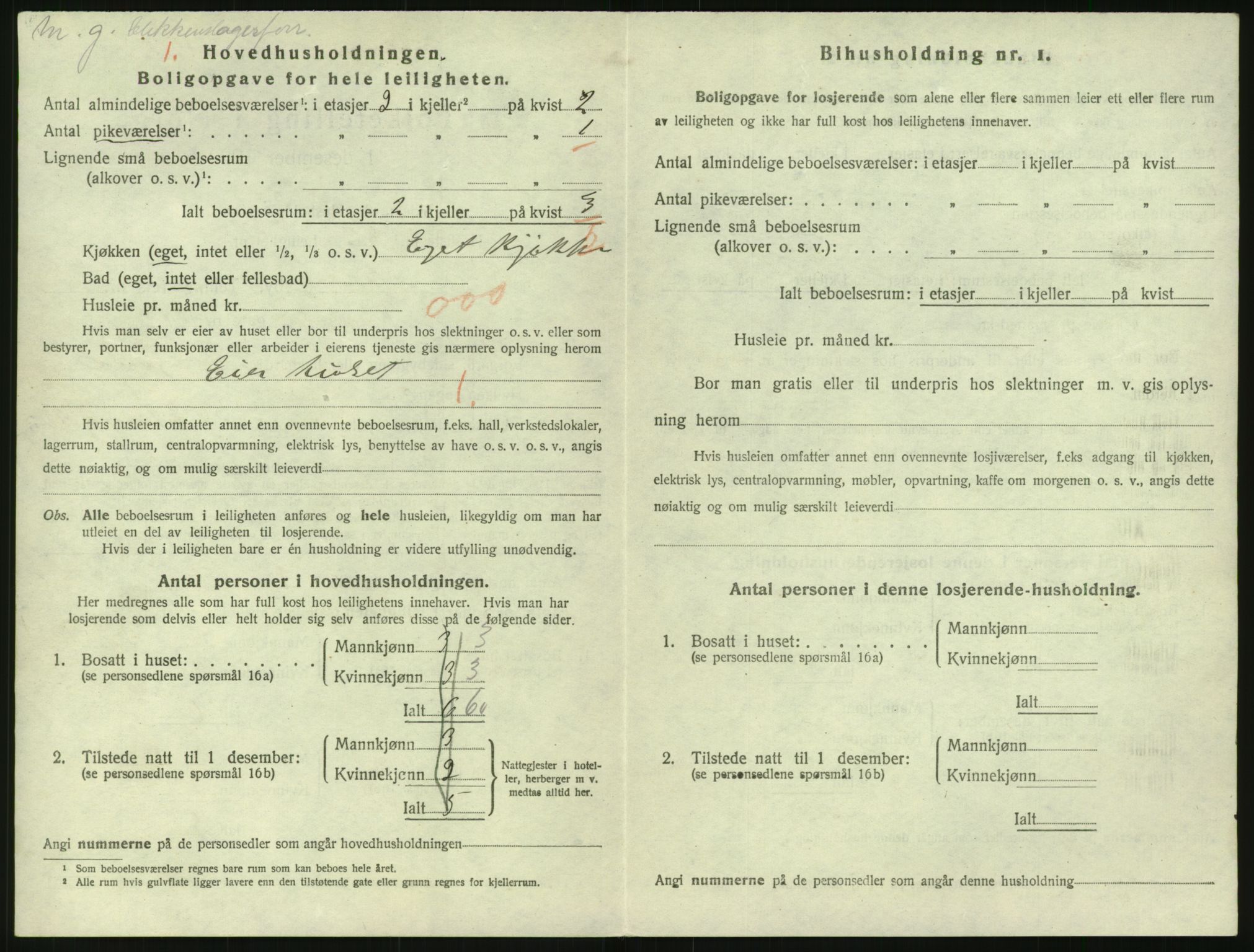 SAK, 1920 census for Risør, 1920, p. 2182
