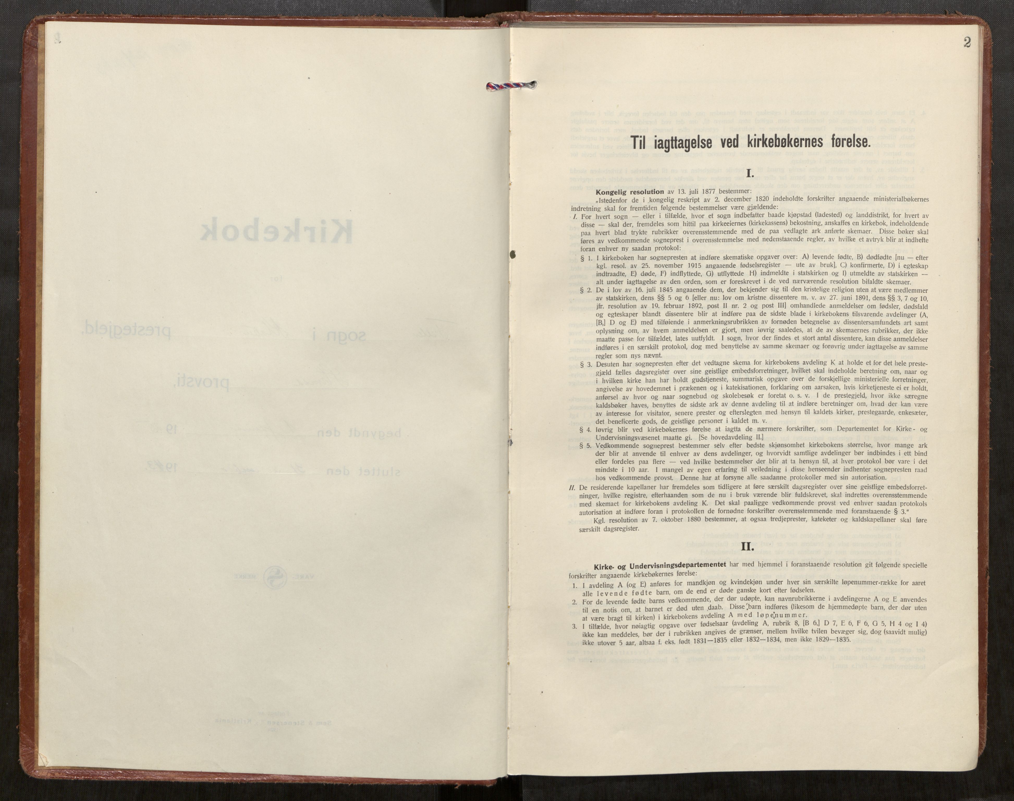 Klæbu sokneprestkontor, SAT/A-1112: Parish register (official) no. 4, 1925-1943, p. 2