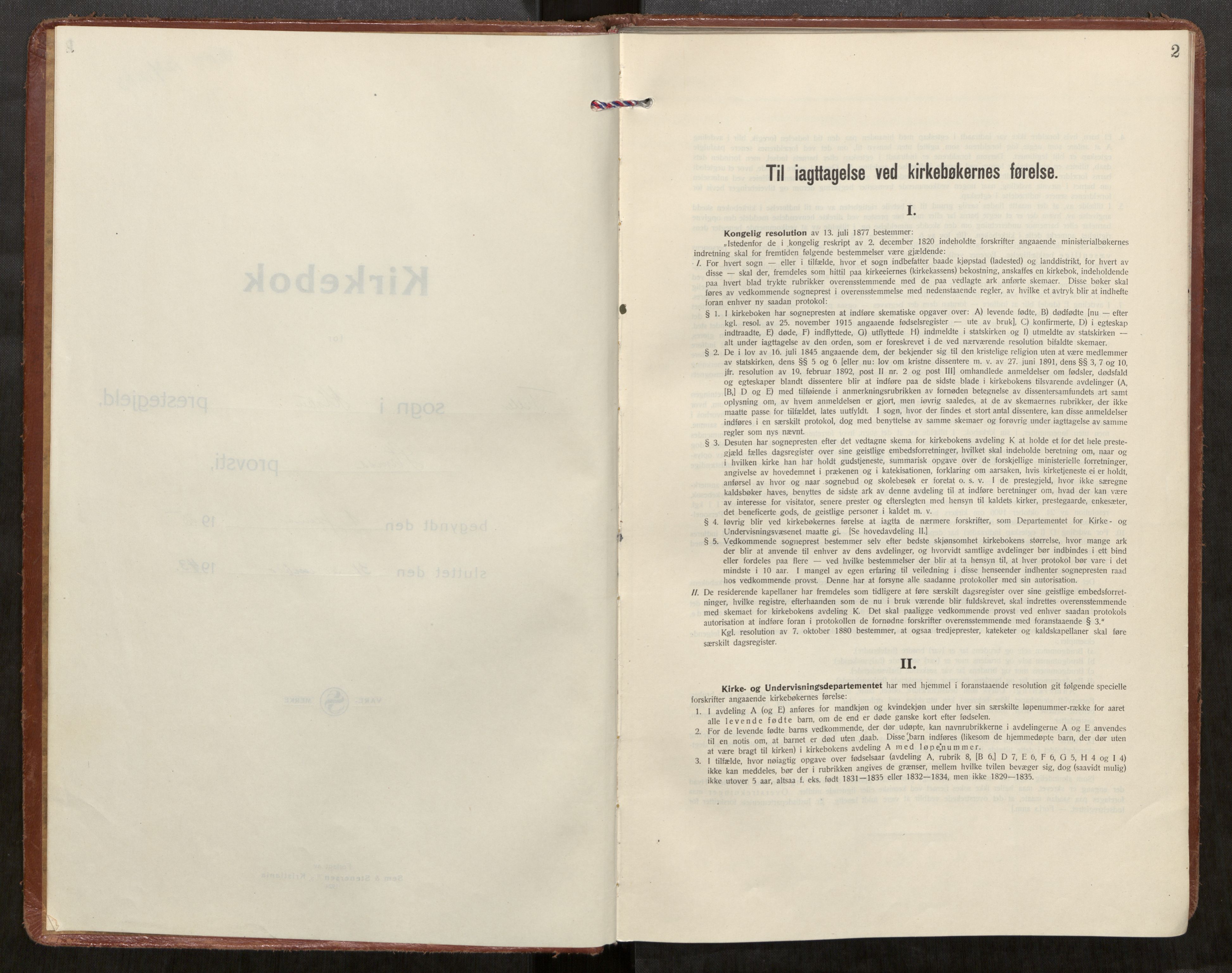 Klæbu sokneprestkontor, AV/SAT-A-1112: Parish register (official) no. 4, 1925-1943, p. 2