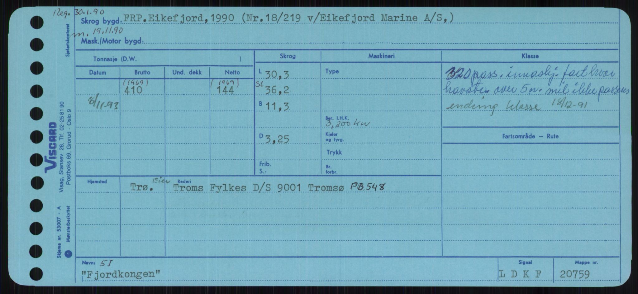 Sjøfartsdirektoratet med forløpere, Skipsmålingen, AV/RA-S-1627/H/Ha/L0002/0001: Fartøy, Eik-Hill / Fartøy, Eik-F, p. 533