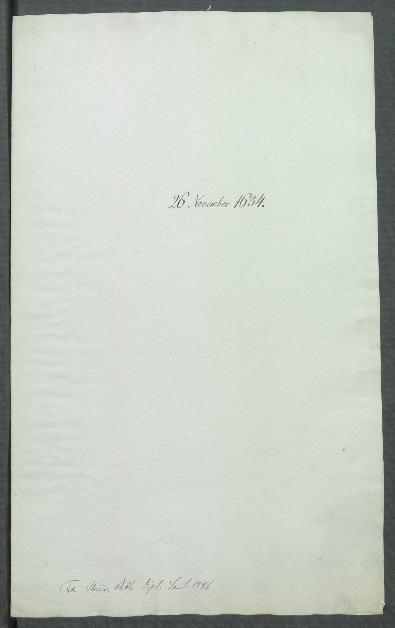 Riksarkivets diplomsamling, RA/EA-5965/F02/L0146: Dokumenter, 1634, p. 78