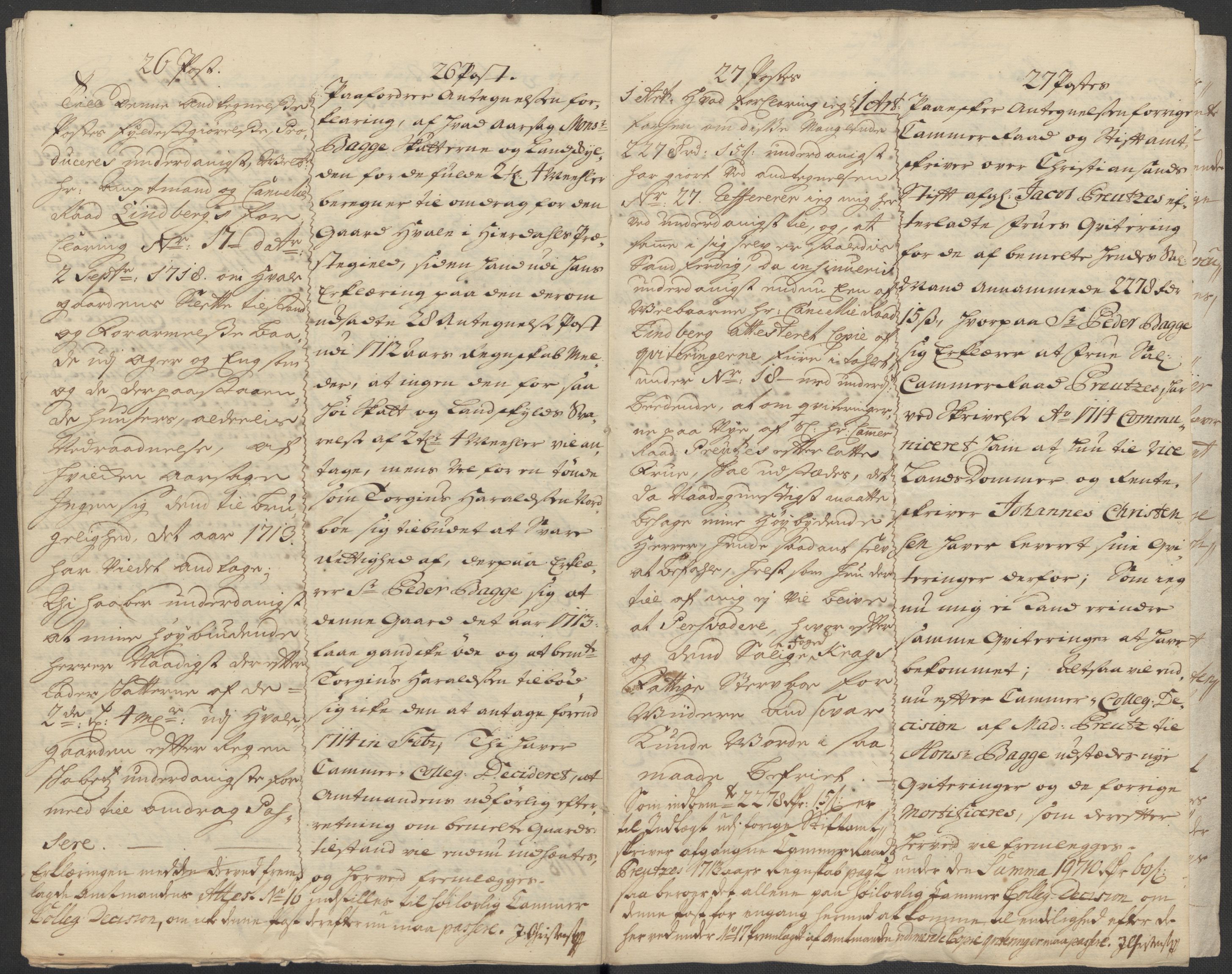 Rentekammeret inntil 1814, Reviderte regnskaper, Fogderegnskap, RA/EA-4092/R36/L2125: Fogderegnskap Øvre og Nedre Telemark og Bamble, 1713, p. 574