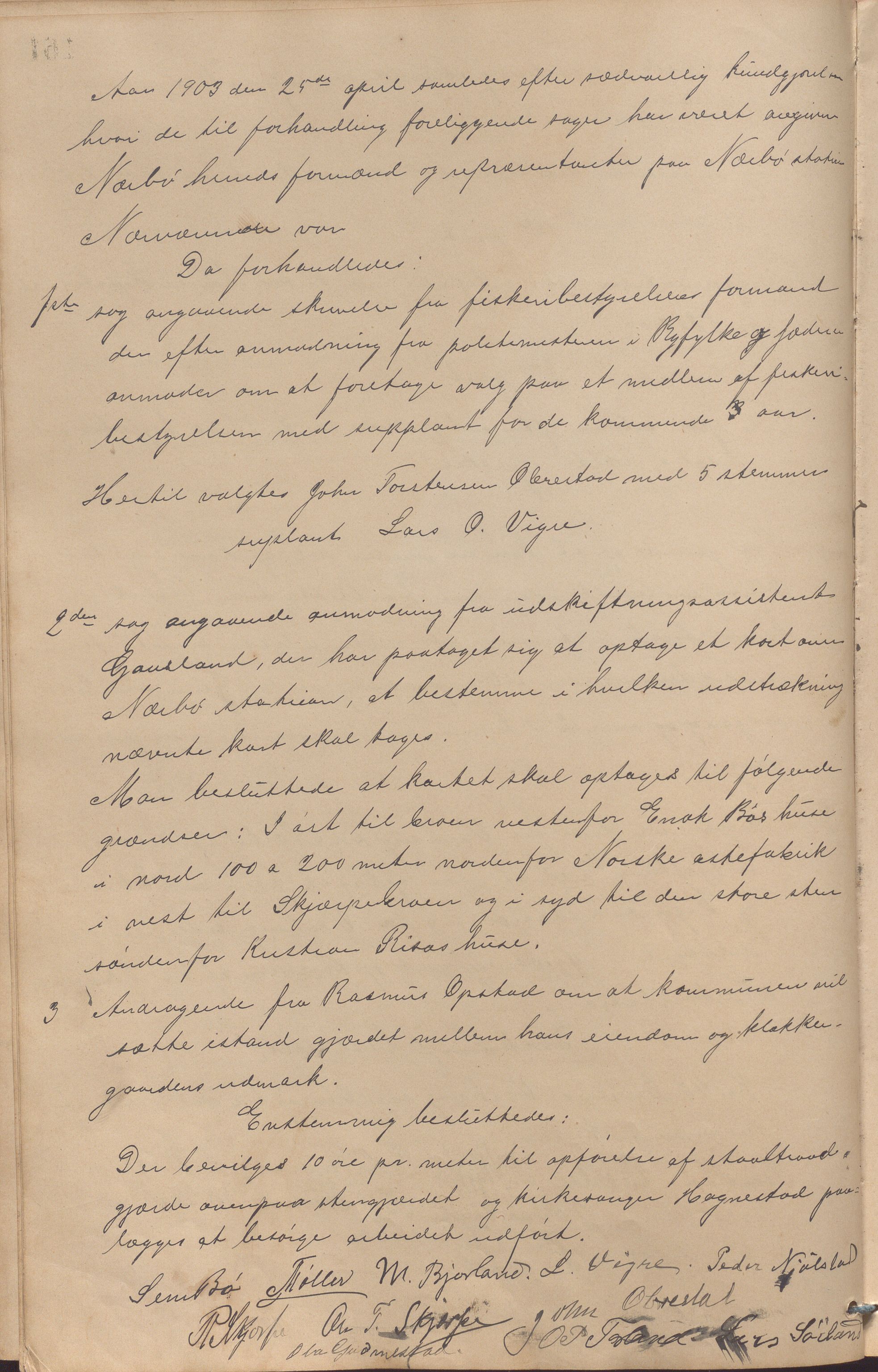 Nærbø kommune- Formannskapet, IKAR/K-101000/A/L0001: Møtebok, 1891-1905, p. 160b