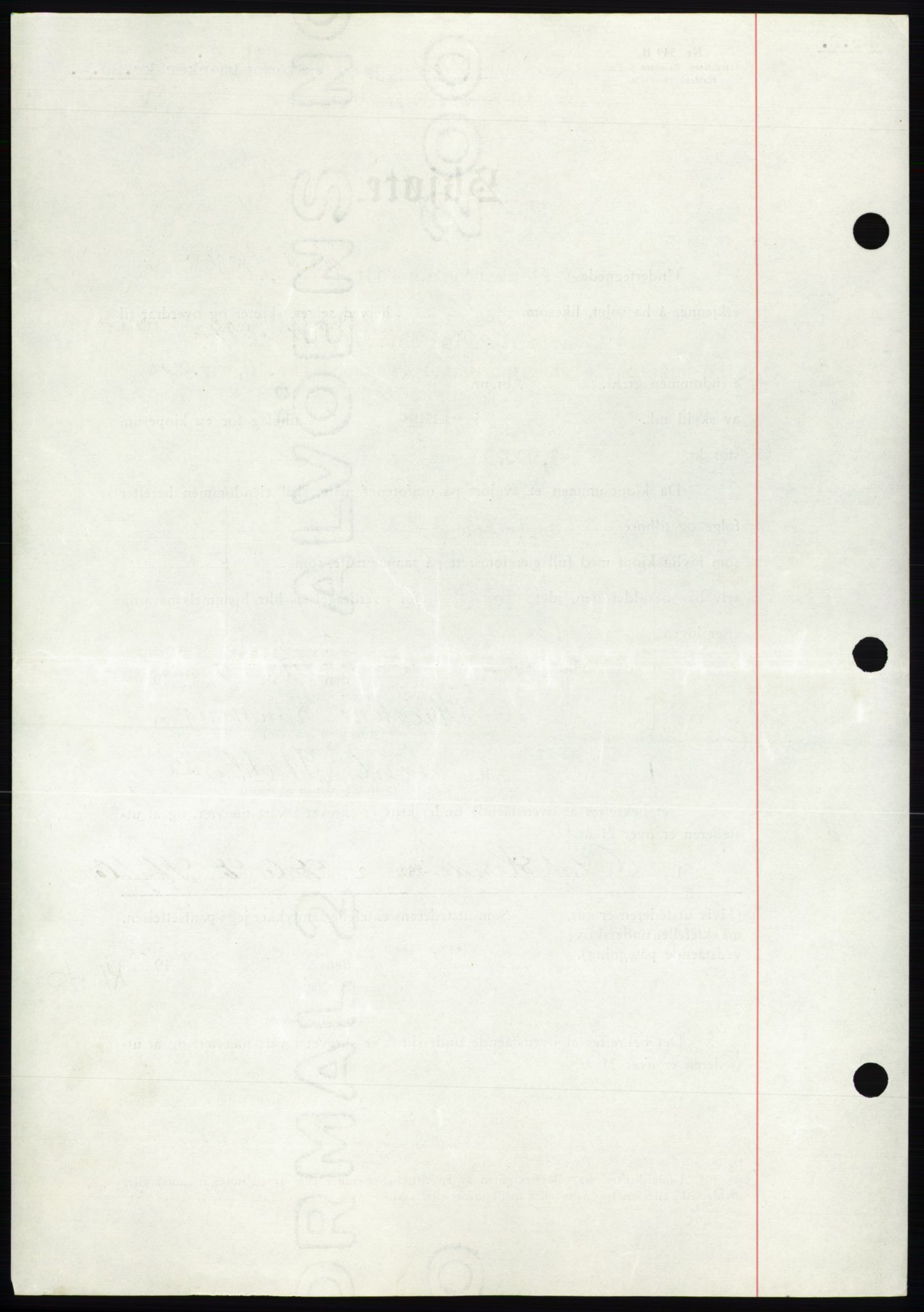 Namdal sorenskriveri, AV/SAT-A-4133/1/2/2C: Mortgage book no. -, 1946-1946, Diary no: : 964/1946