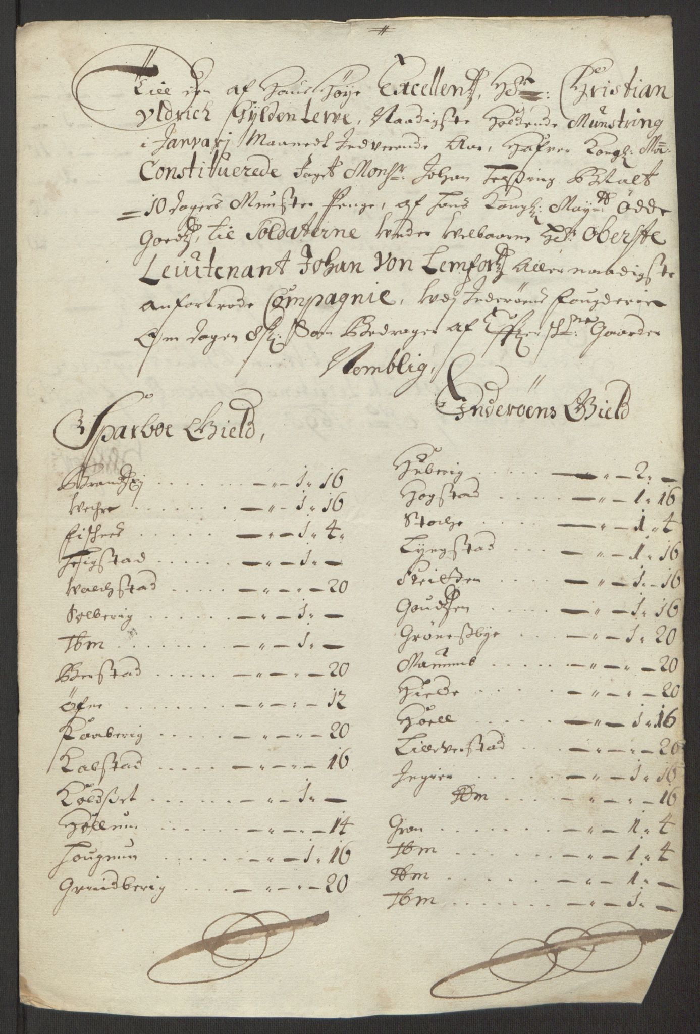 Rentekammeret inntil 1814, Reviderte regnskaper, Fogderegnskap, AV/RA-EA-4092/R63/L4309: Fogderegnskap Inderøy, 1695-1697, p. 564