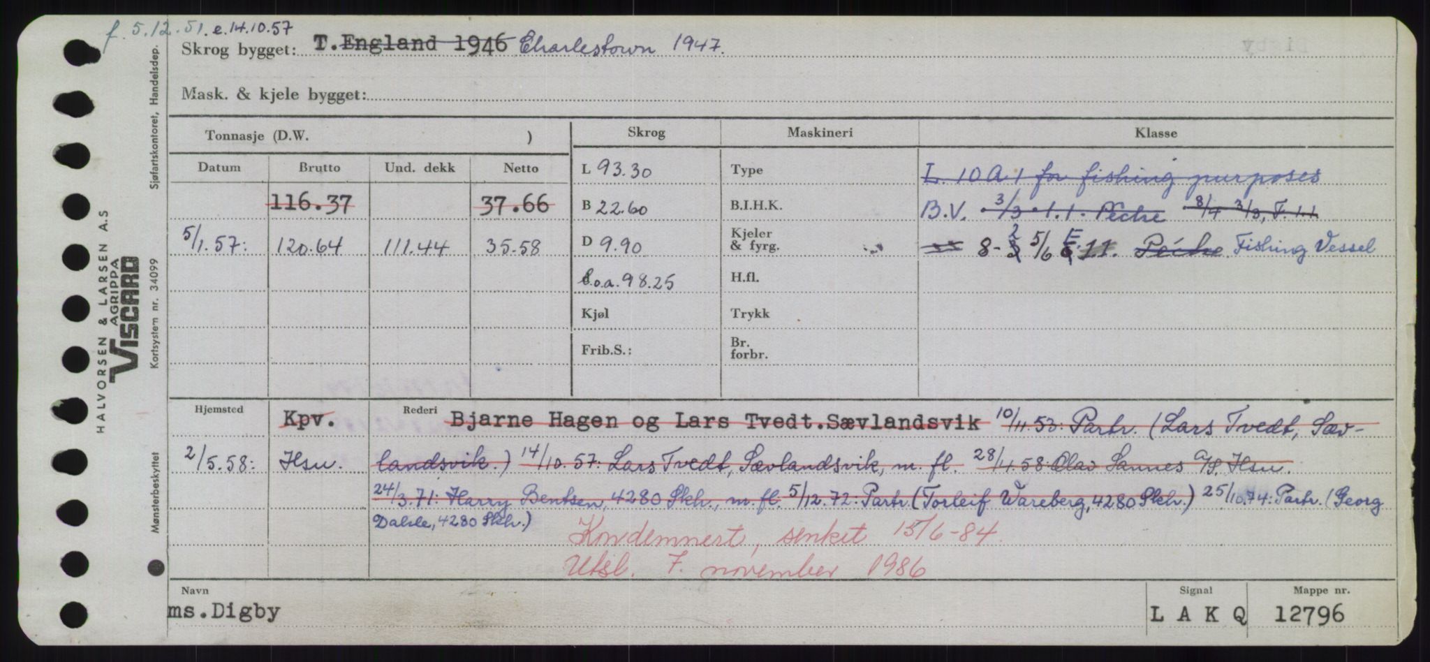 Sjøfartsdirektoratet med forløpere, Skipsmålingen, AV/RA-S-1627/H/Hd/L0008: Fartøy, C-D, p. 483