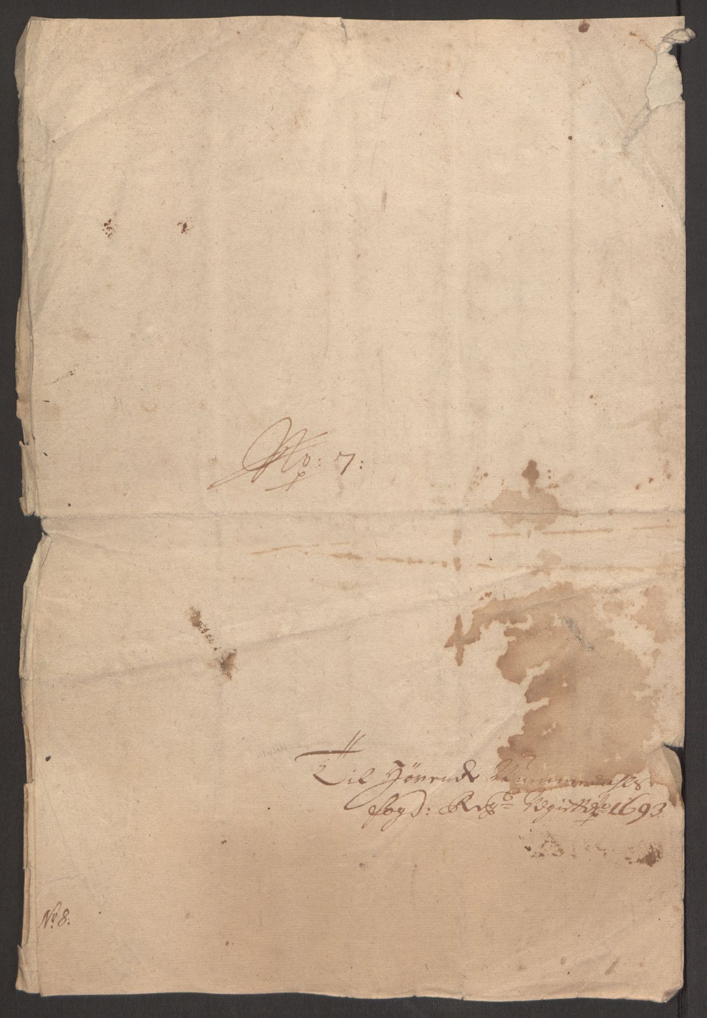 Rentekammeret inntil 1814, Reviderte regnskaper, Fogderegnskap, RA/EA-4092/R64/L4424: Fogderegnskap Namdal, 1692-1695, p. 330