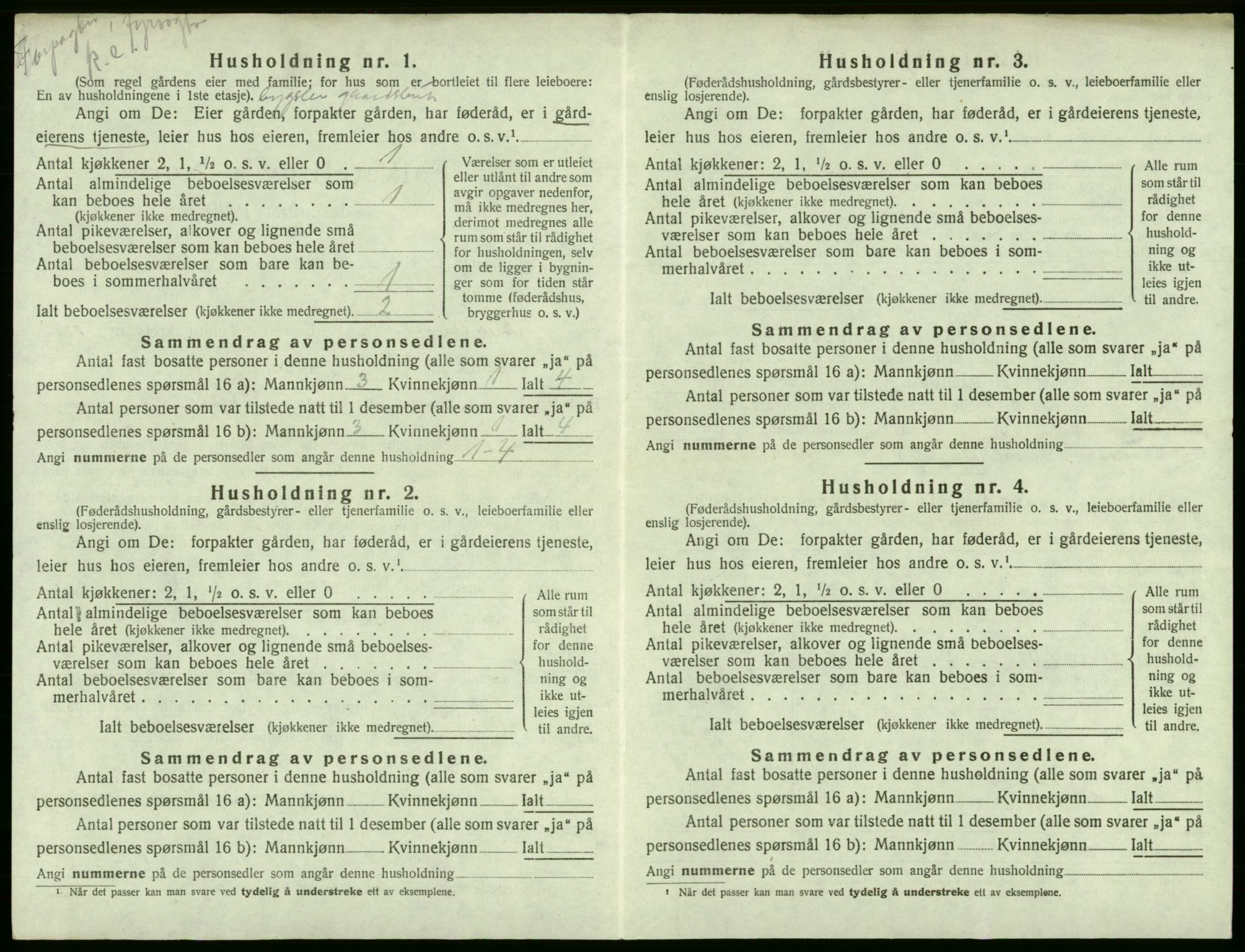 SAB, 1920 census for Austevoll, 1920, p. 478