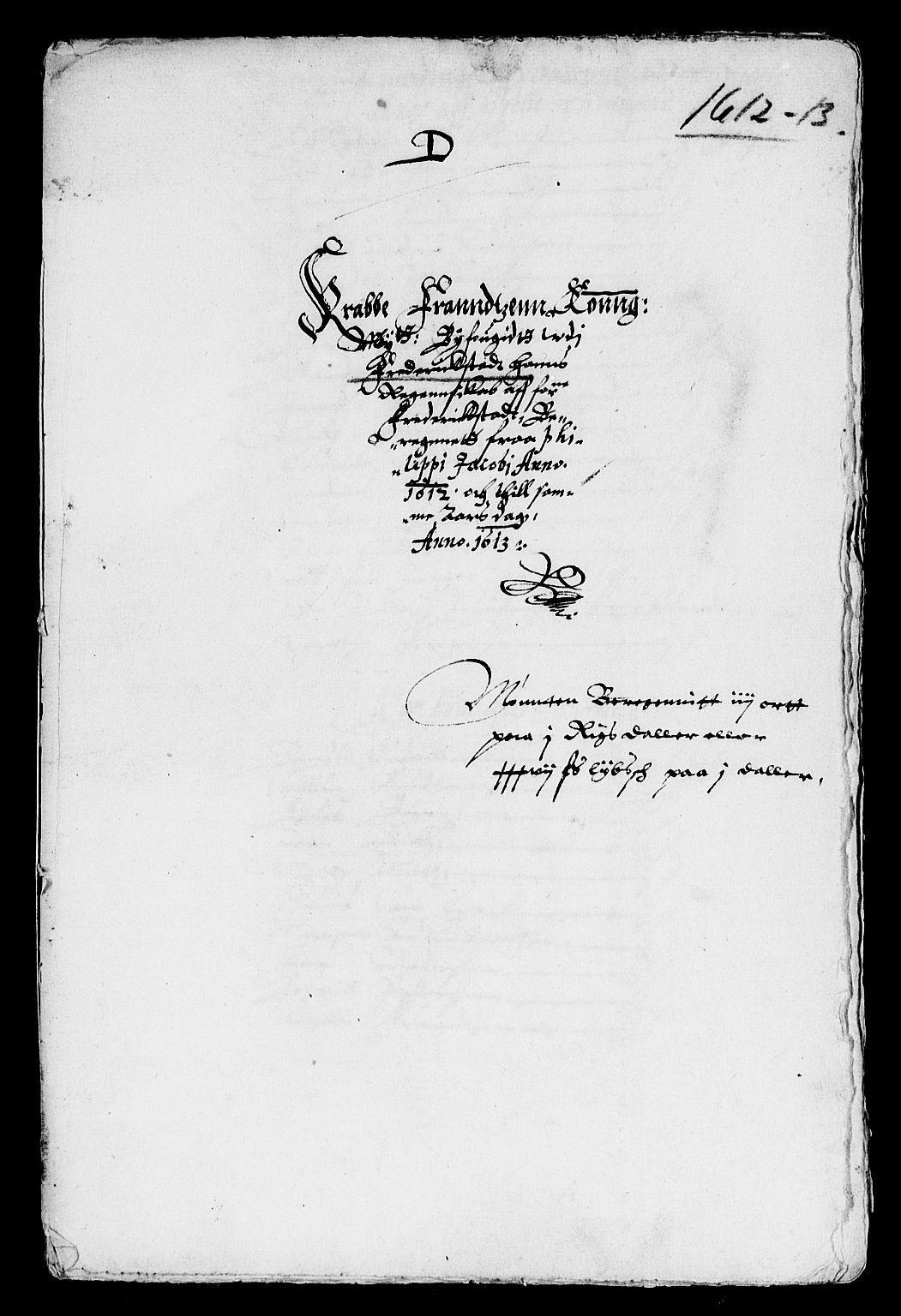 Rentekammeret inntil 1814, Reviderte regnskaper, Lensregnskaper, AV/RA-EA-5023/R/Rb/Rba/L0029: Akershus len, 1610-1613