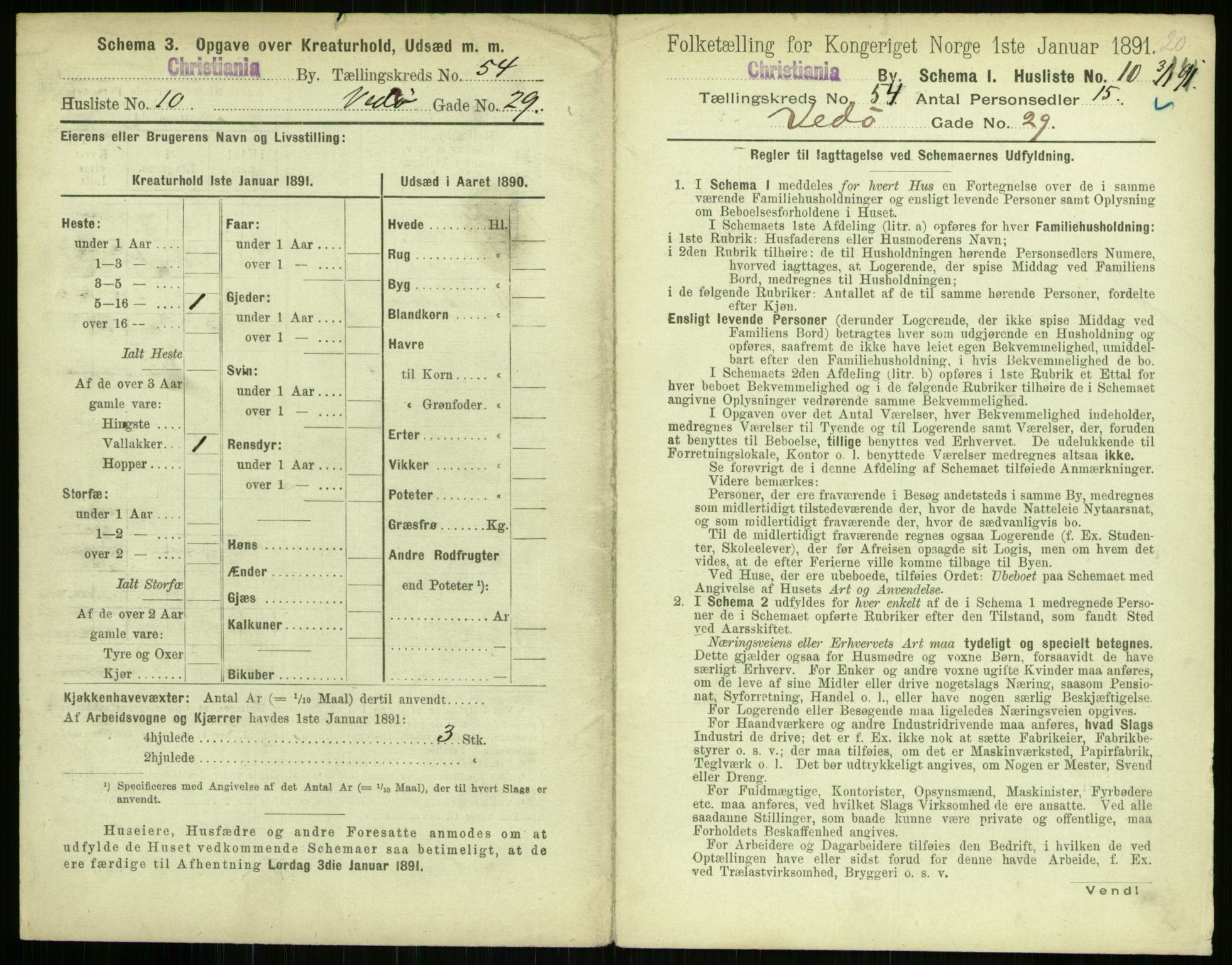 RA, 1891 census for 0301 Kristiania, 1891, p. 29971