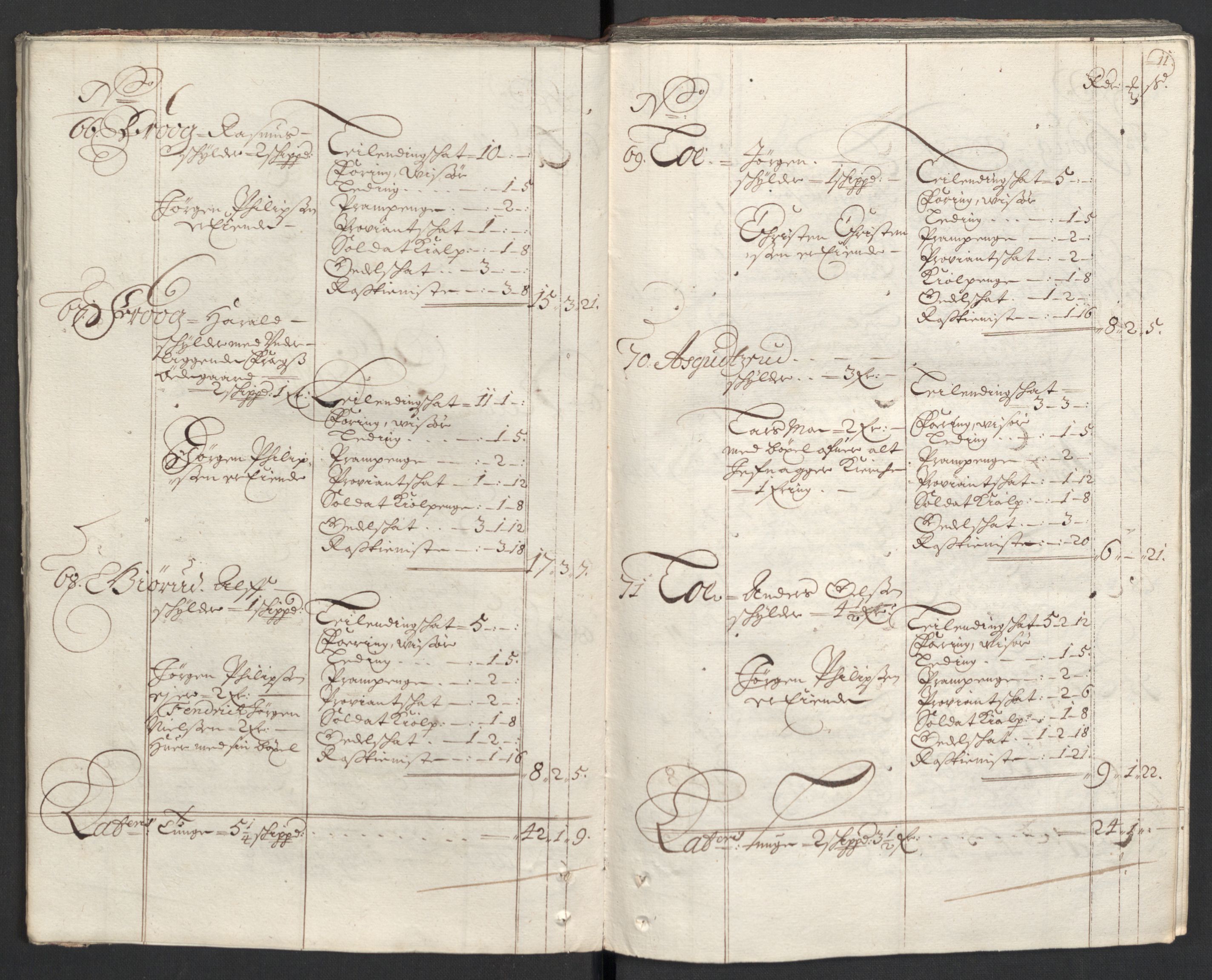 Rentekammeret inntil 1814, Reviderte regnskaper, Fogderegnskap, AV/RA-EA-4092/R22/L1453: Fogderegnskap Ringerike, Hallingdal og Buskerud, 1696, p. 42