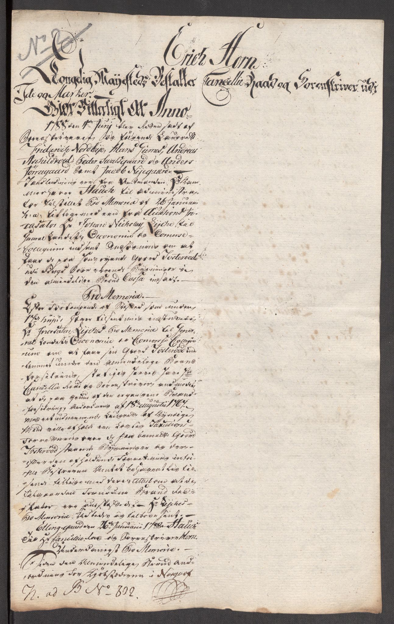 Kommersekollegiet, Brannforsikringskontoret 1767-1814, AV/RA-EA-5458/F/Fb/L0065/0001: Fredrikstad og Smålenes amt / Dokumenter, 1787-1807