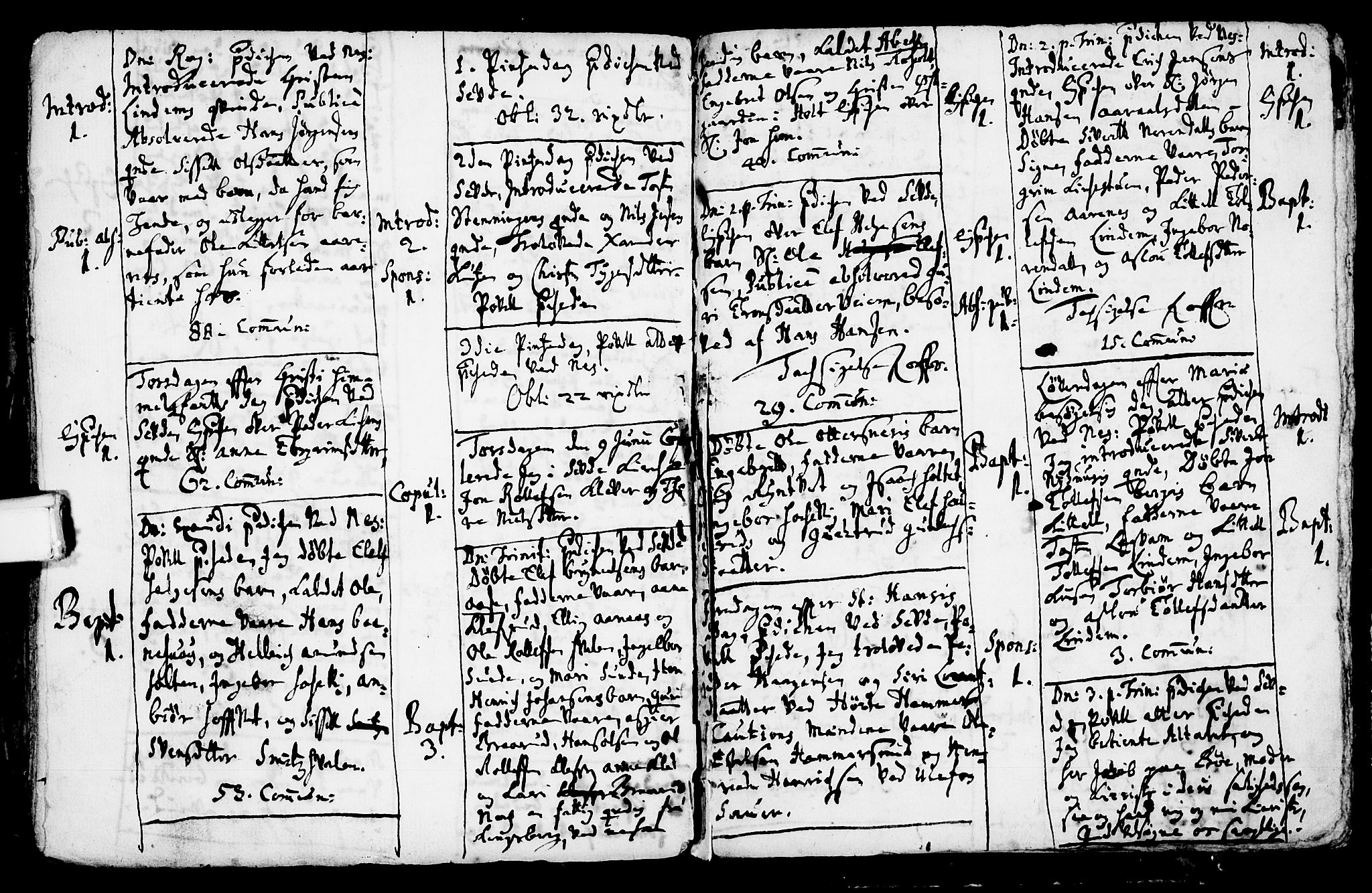 Sauherad kirkebøker, AV/SAKO-A-298/F/Fa/L0002: Parish register (official) no. I 2, 1681-1720
