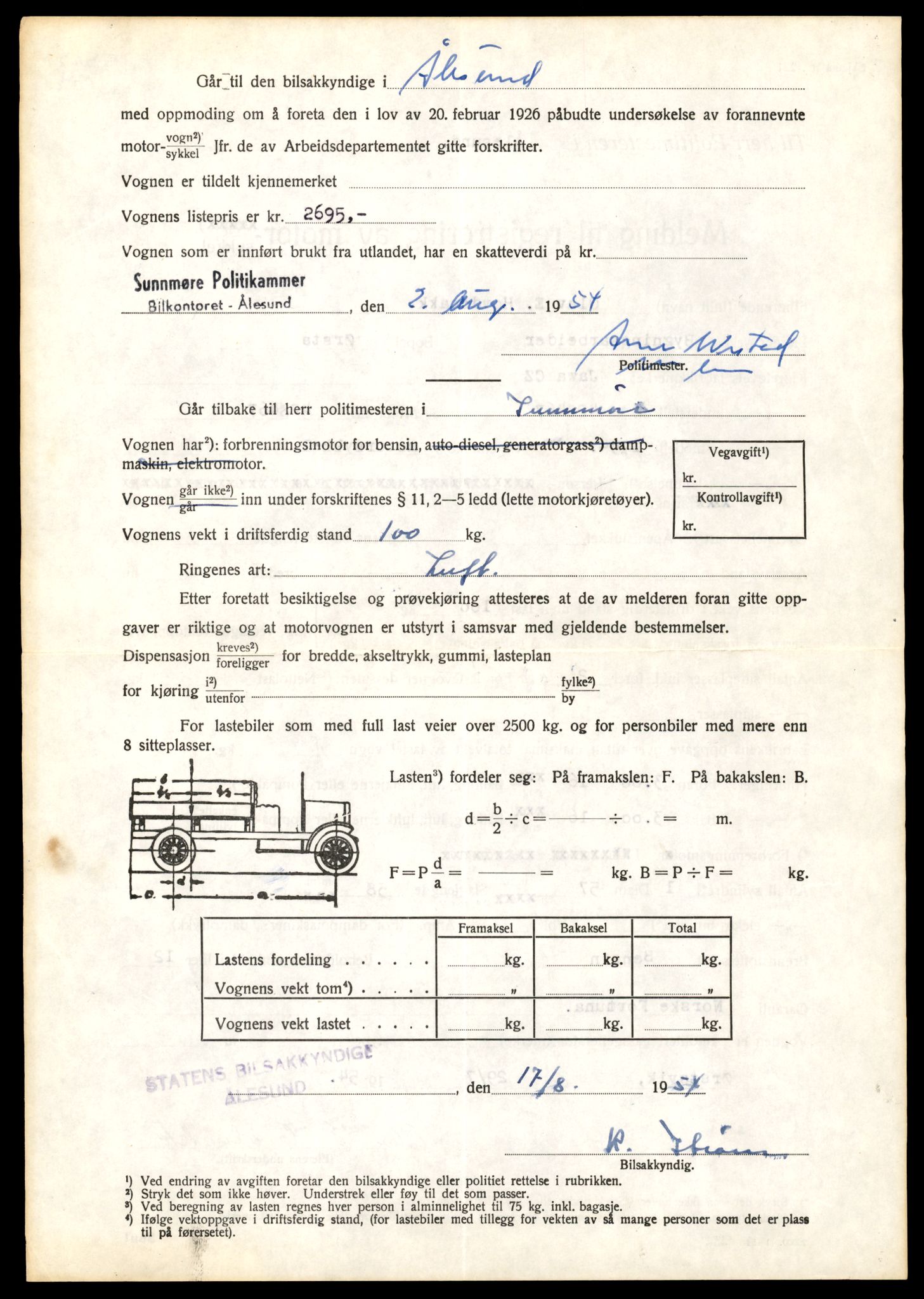 Møre og Romsdal vegkontor - Ålesund trafikkstasjon, AV/SAT-A-4099/F/Fe/L0038: Registreringskort for kjøretøy T 13180 - T 13360, 1927-1998, p. 648