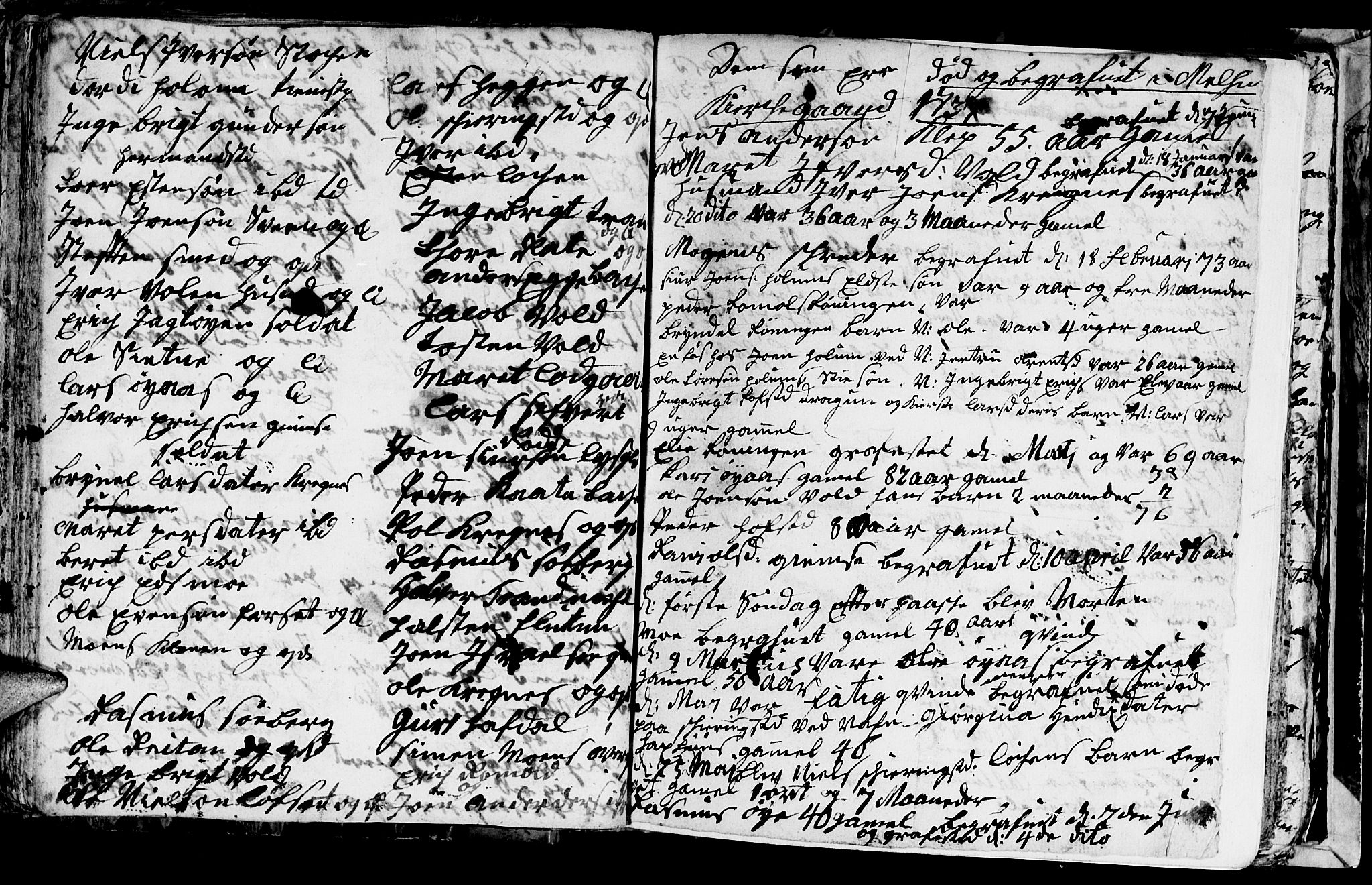 Ministerialprotokoller, klokkerbøker og fødselsregistre - Sør-Trøndelag, SAT/A-1456/691/L1090: Parish register (copy) no. 691C01, 1732-1742