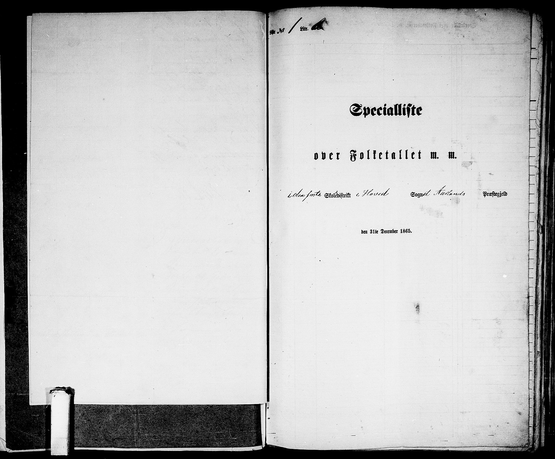 RA, 1865 census for Aurland, 1865, p. 10
