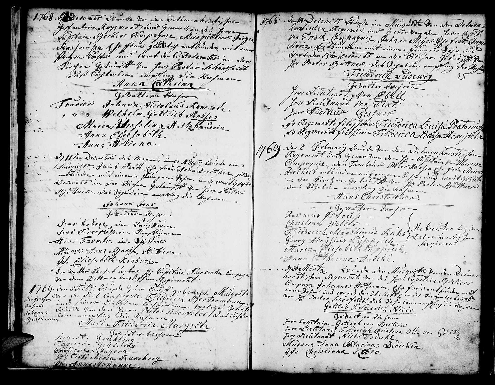Mariakirken Sokneprestembete, SAB/A-76901/H/Haa/L0001: Parish register (official) no. A 1, 1740-1784, p. 25