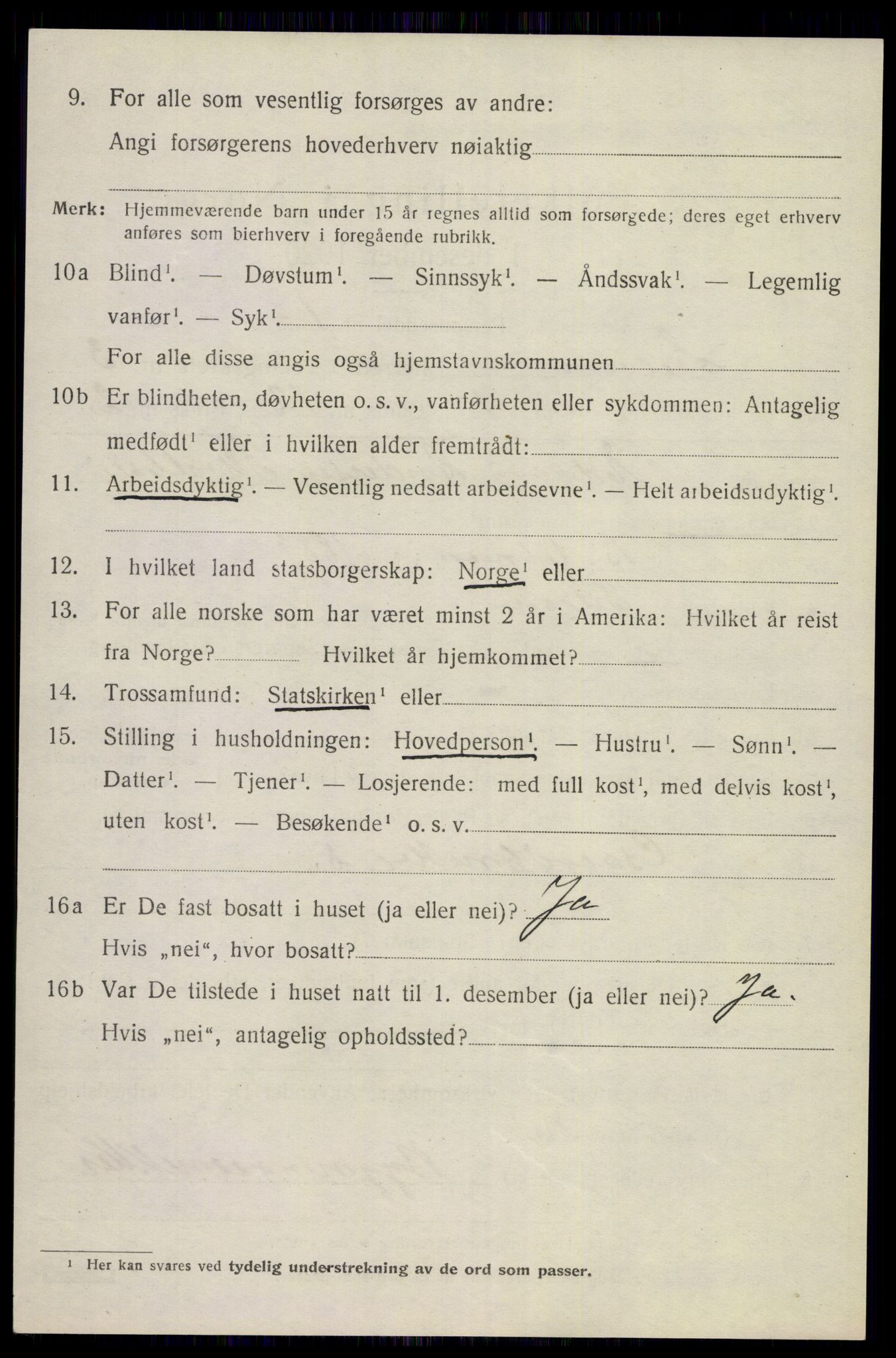 SAKO, 1920 census for Siljan, 1920, p. 1454