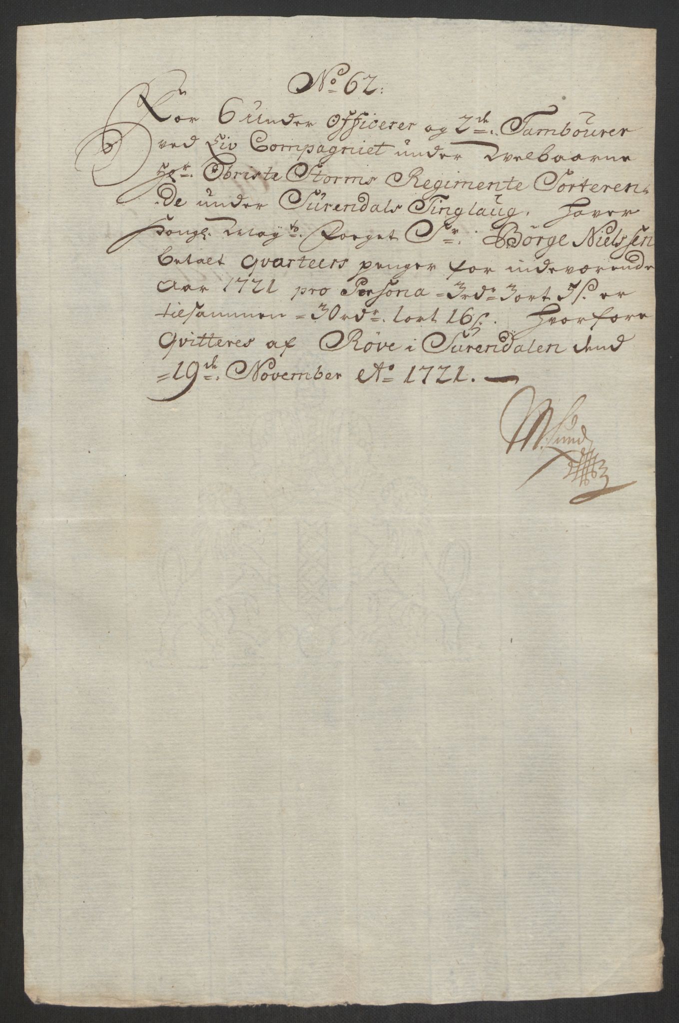 Rentekammeret inntil 1814, Reviderte regnskaper, Fogderegnskap, RA/EA-4092/R56/L3754: Fogderegnskap Nordmøre, 1721, p. 360