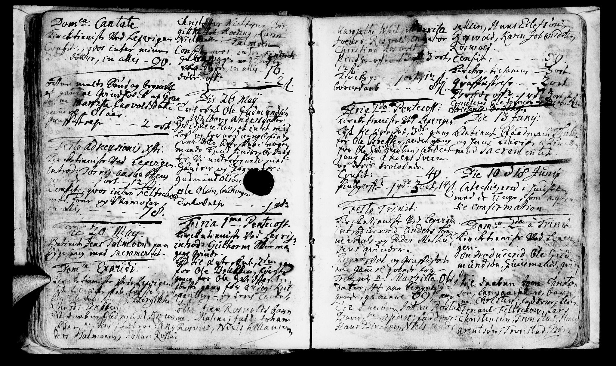 Ministerialprotokoller, klokkerbøker og fødselsregistre - Nord-Trøndelag, AV/SAT-A-1458/701/L0002: Parish register (official) no. 701A02 /1, 1738-1752