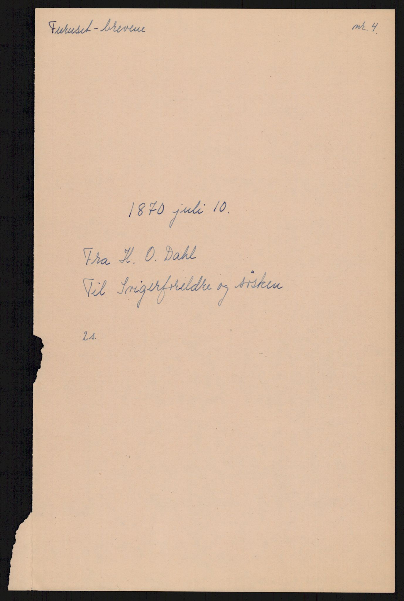 Samlinger til kildeutgivelse, Amerikabrevene, AV/RA-EA-4057/F/L0007: Innlån fra Hedmark: Berg - Furusetbrevene, 1838-1914, p. 475