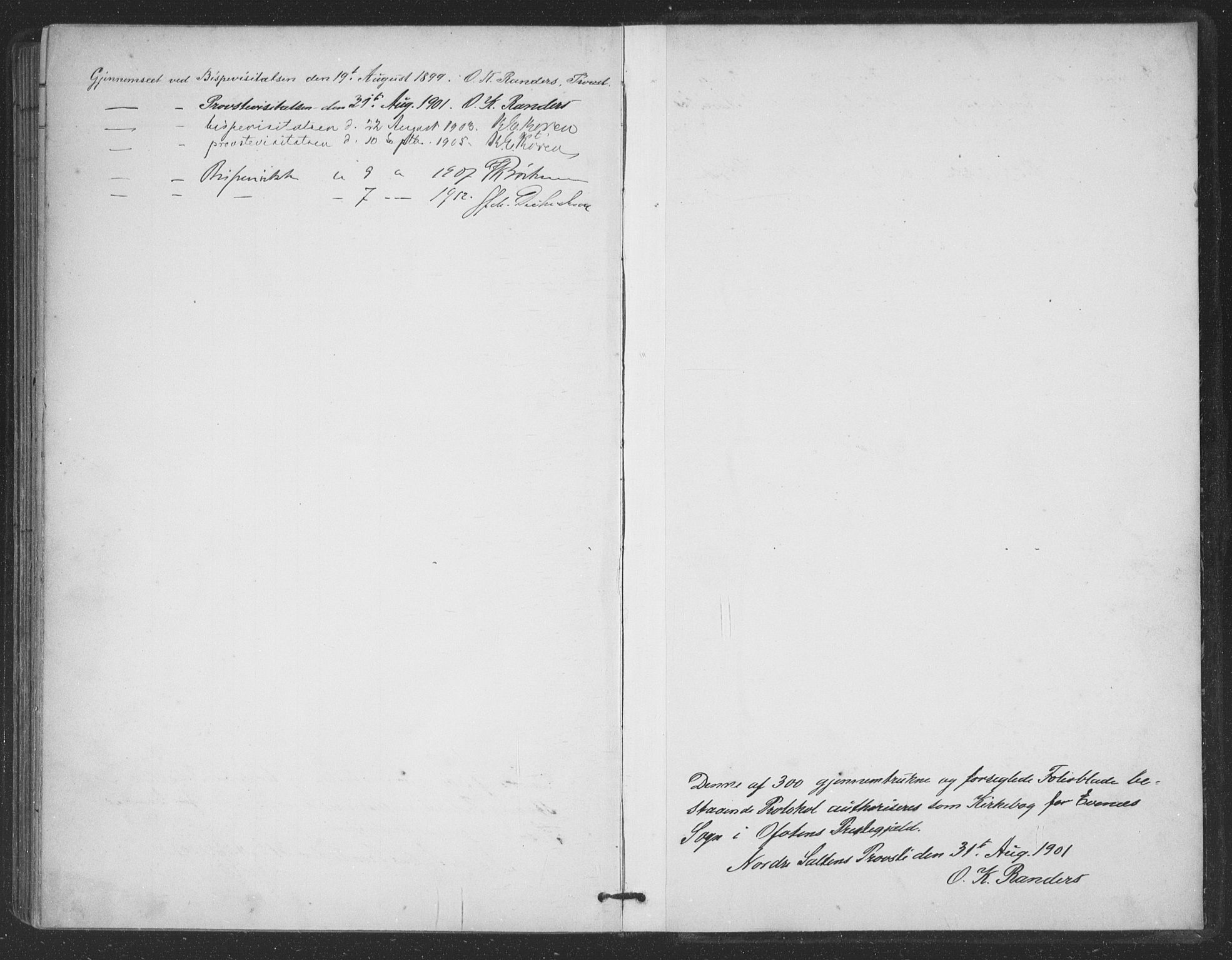 Ministerialprotokoller, klokkerbøker og fødselsregistre - Nordland, SAT/A-1459/863/L0899: Parish register (official) no. 863A11, 1897-1906