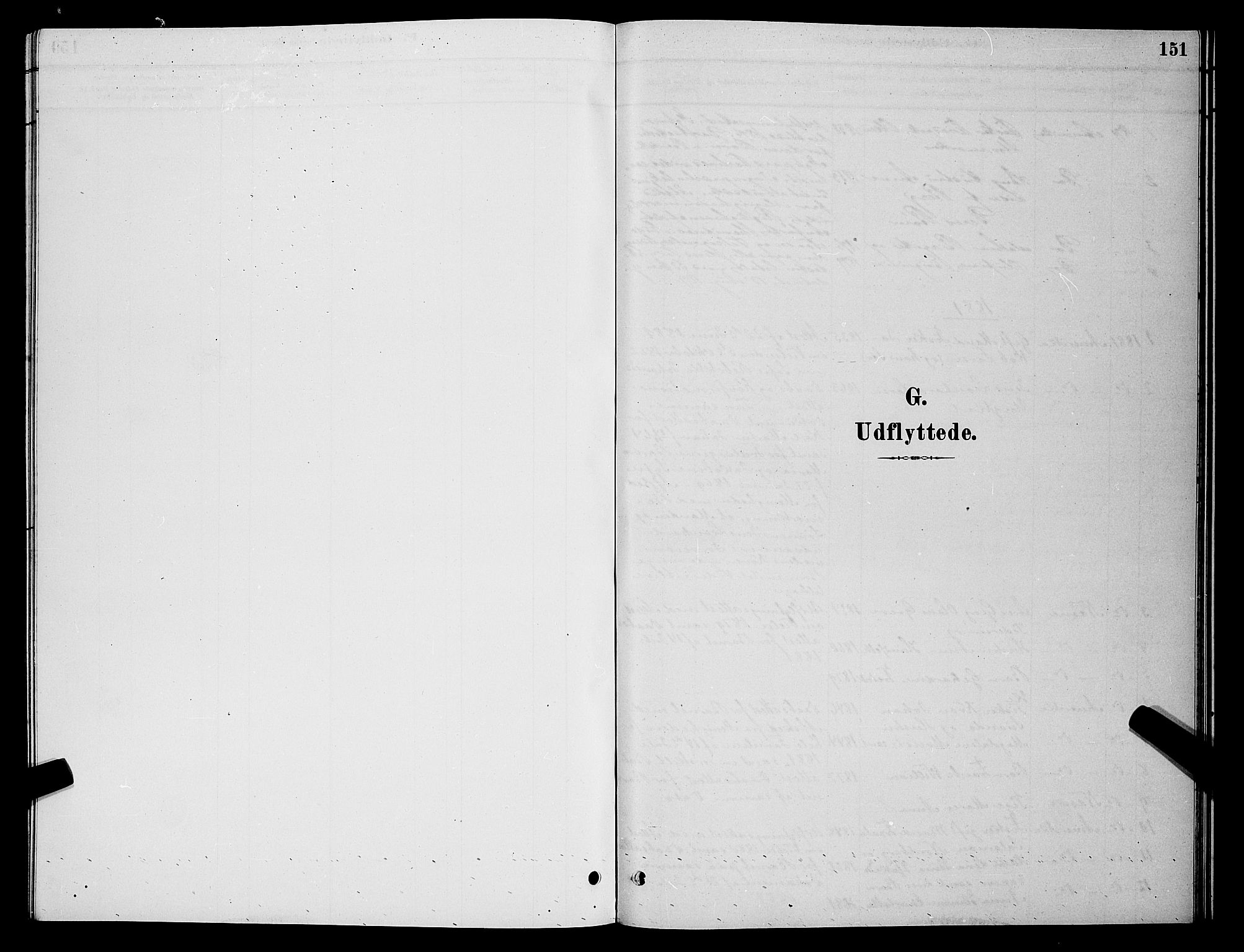 Vardø sokneprestkontor, SATØ/S-1332/H/Hb/L0006klokker: Parish register (copy) no. 6, 1879-1887, p. 151