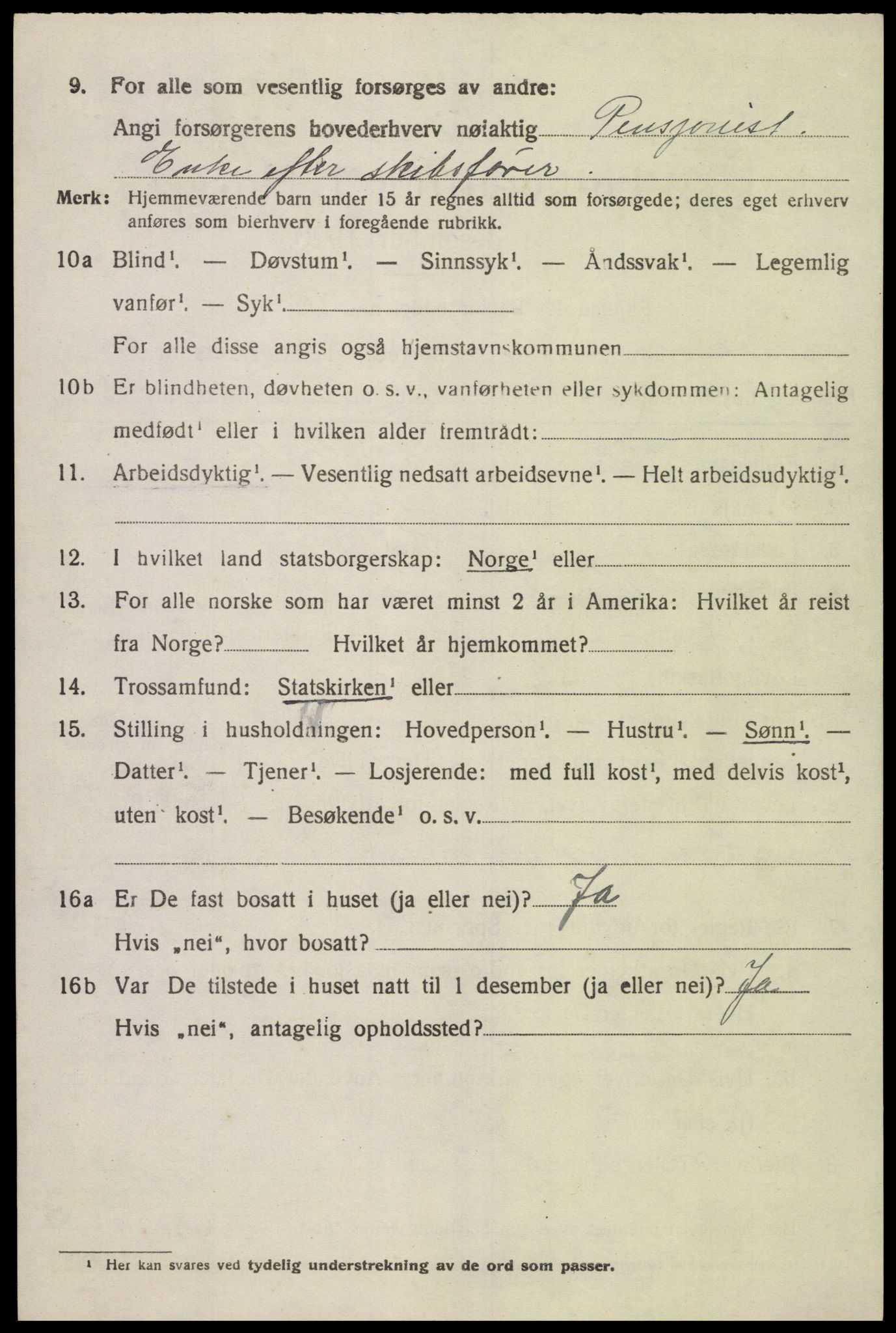 SAK, 1920 census for Halse og Harkmark, 1920, p. 2863