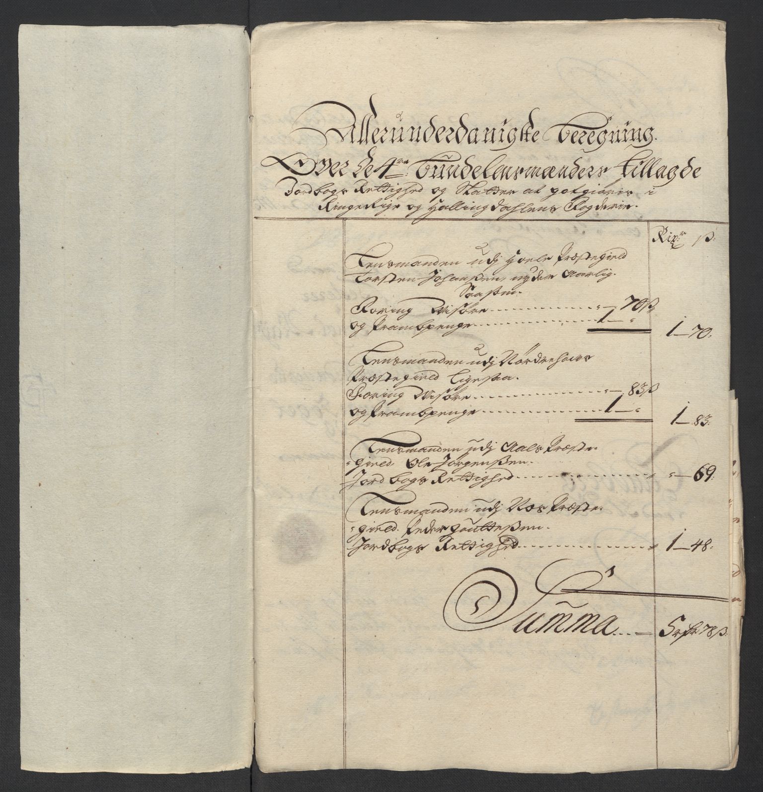 Rentekammeret inntil 1814, Reviderte regnskaper, Fogderegnskap, RA/EA-4092/R23/L1470: Fogderegnskap Ringerike og Hallingdal, 1712, p. 153
