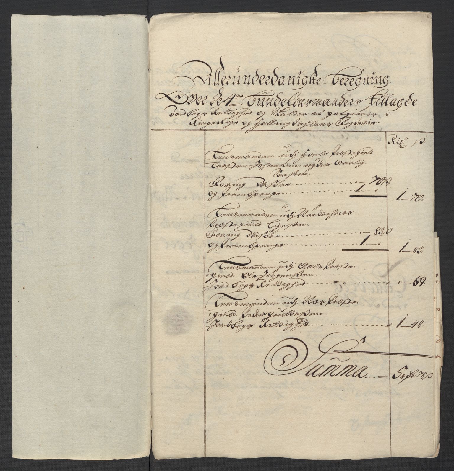 Rentekammeret inntil 1814, Reviderte regnskaper, Fogderegnskap, AV/RA-EA-4092/R23/L1470: Fogderegnskap Ringerike og Hallingdal, 1712, p. 153