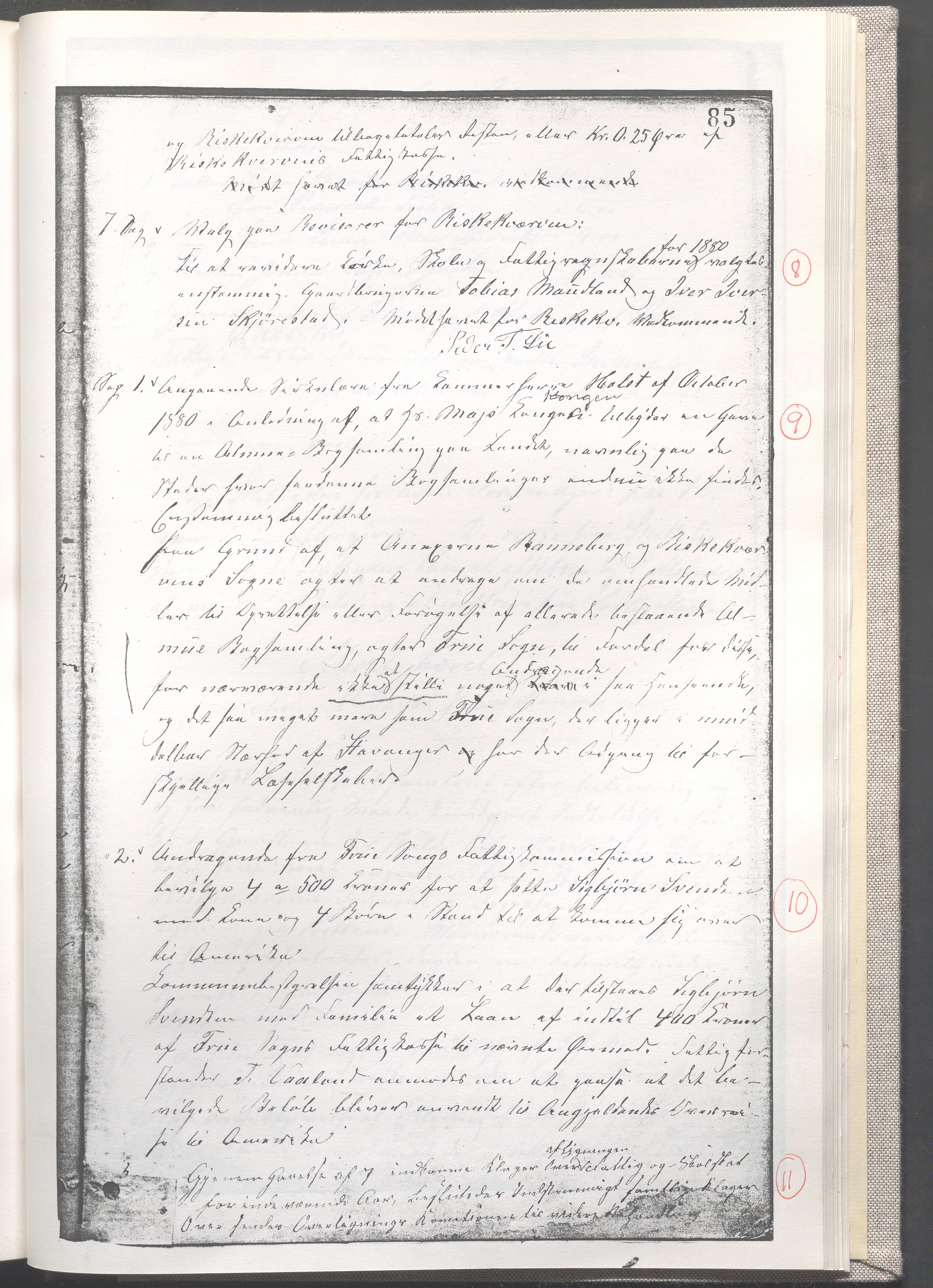 Randaberg kommune - Formannskapet, IKAR/K-101471/A/L0003: Møtebok I - Hetland, 1874-1881, p. 192