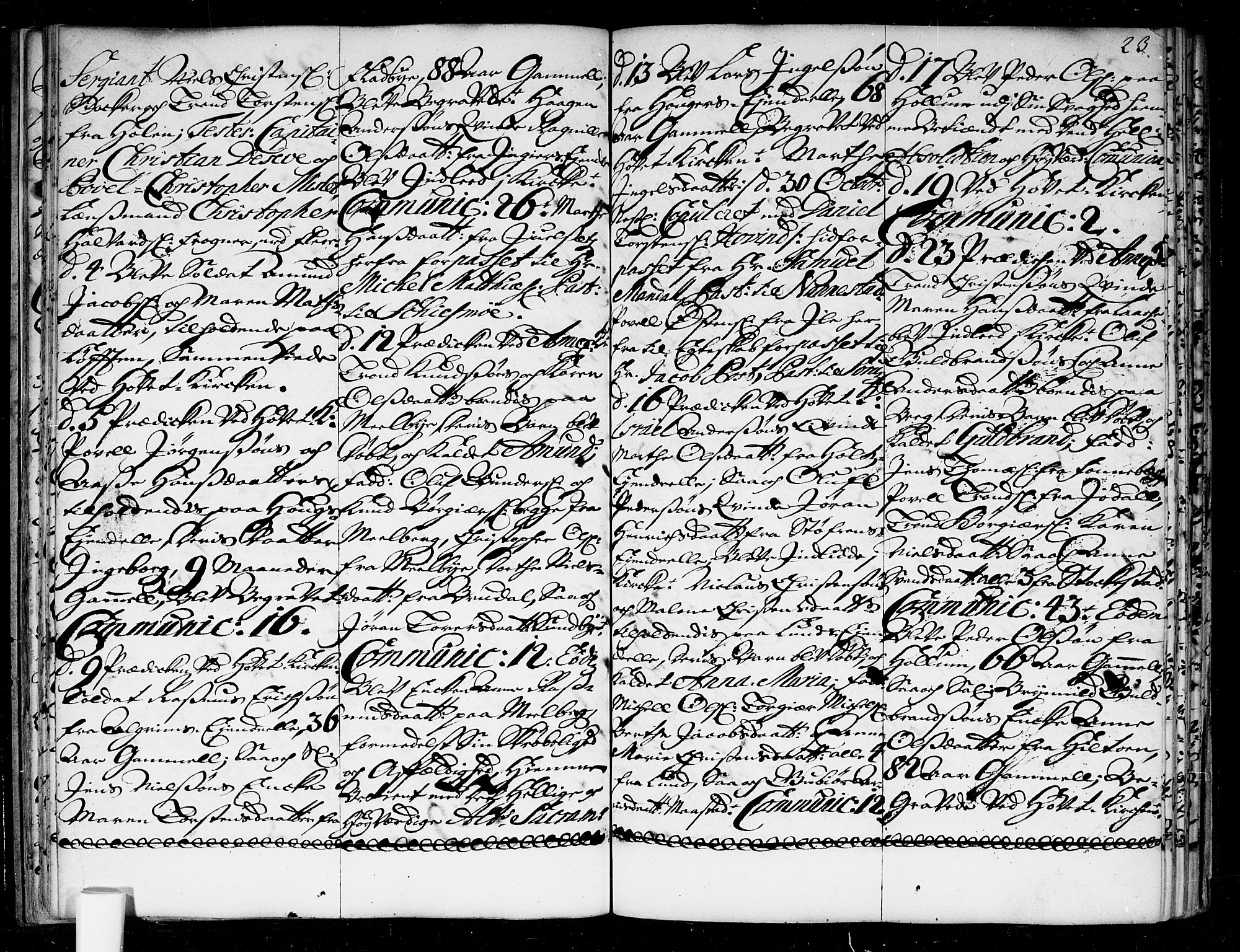 Ullensaker prestekontor Kirkebøker, SAO/A-10236a/F/Fa/L0004: Parish register (official) no. I 4, 1721-1723, p. 23